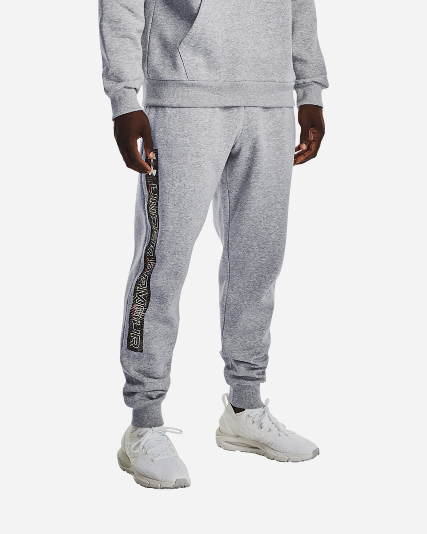 Pantalone UNDER ARMOUR A RIVAL LIGHT LOGO GRAPHIC M - 6 | Cisalfa Sport