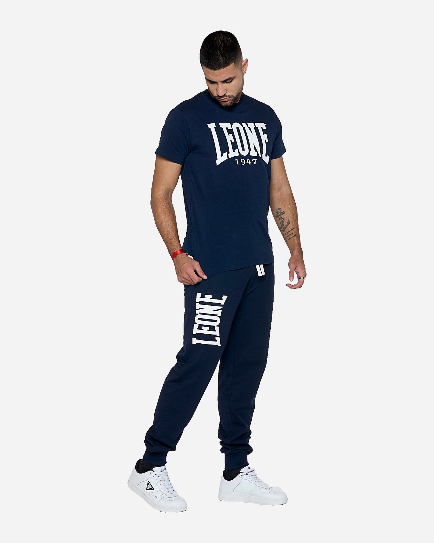 T-shirt LEONE BIG LOGO M - Blu Navy - 4 | Cisalfa Sport