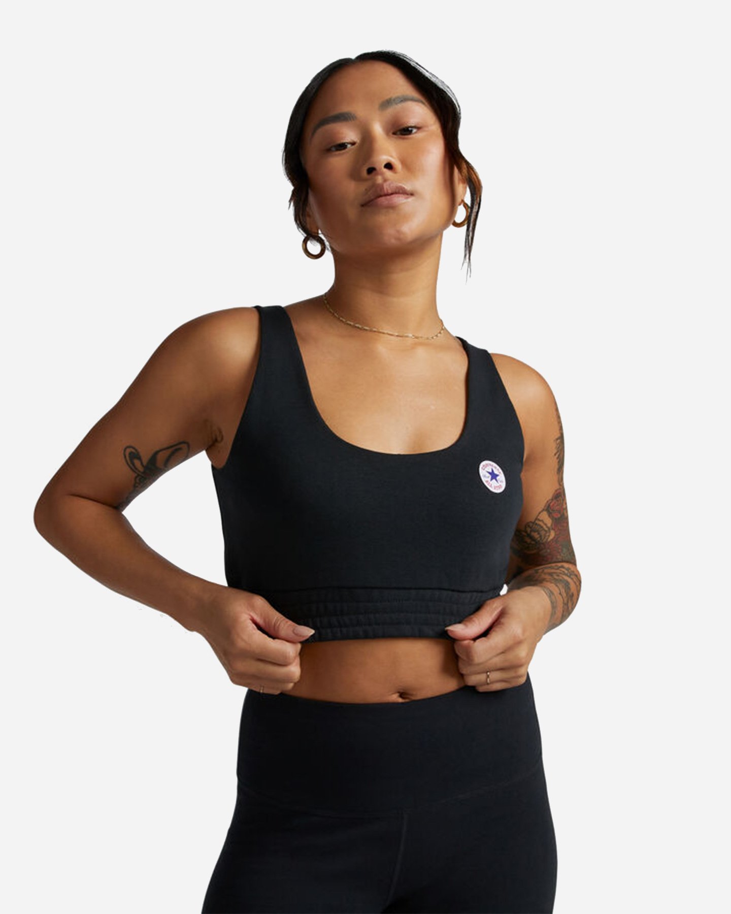 Canotta CONVERSE RETRO CHUCK W - Nero - 0 | Cisalfa Sport