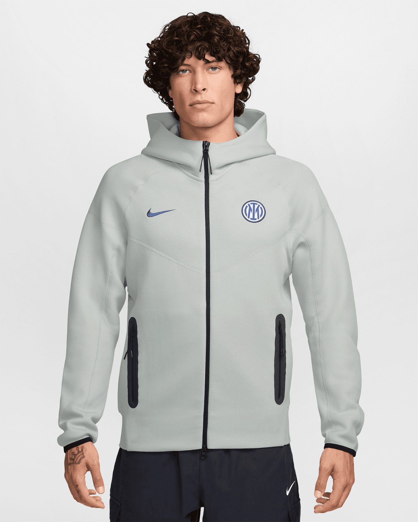 Abbigliamento calcio ufficiale NIKE INTER TECH FLEECE 25-26 M - Color mix - 0 | Cisalfa Sport