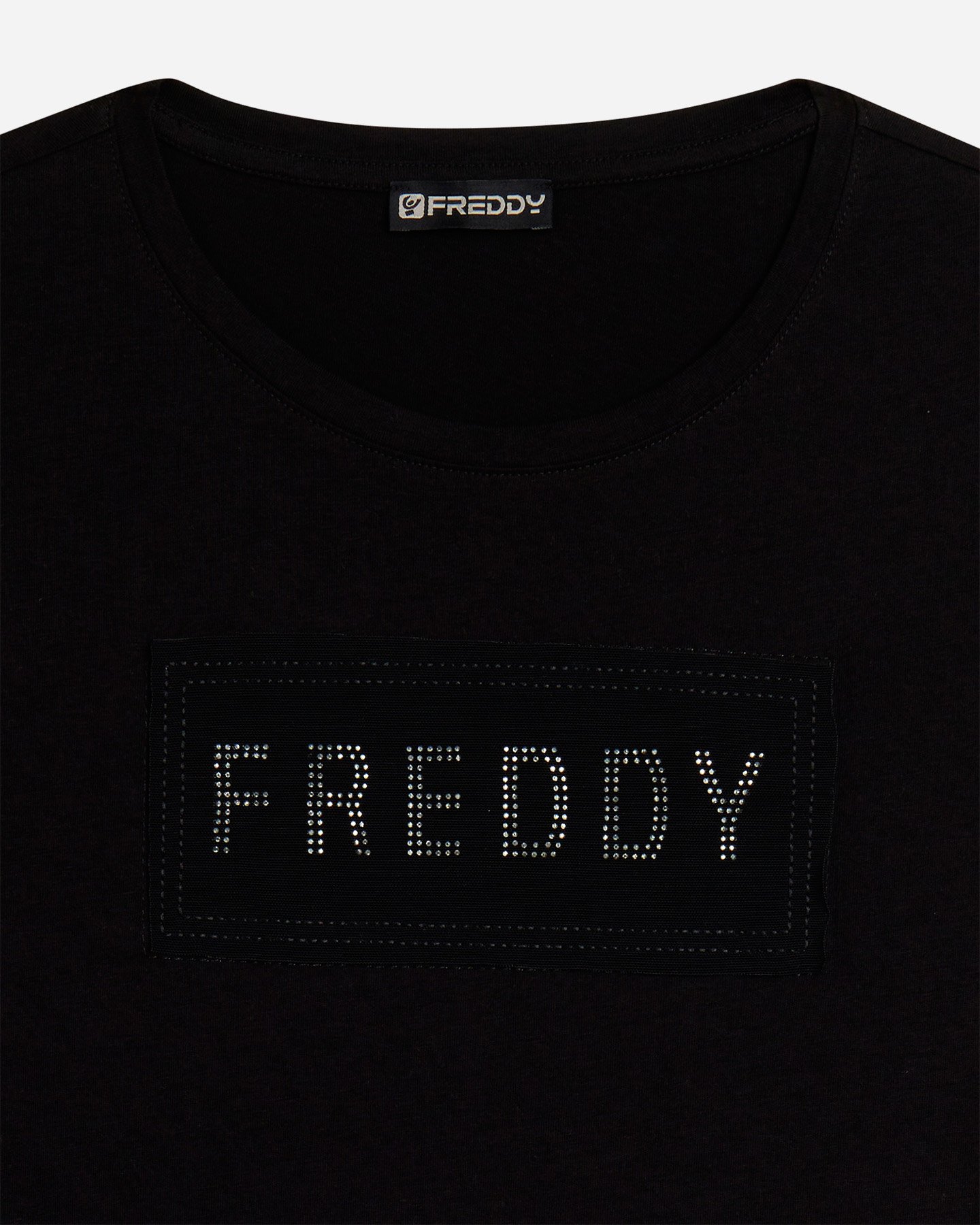 T-shirt FREDDY LOGO BORCHIE W - Nero - 4 | Cisalfa Sport