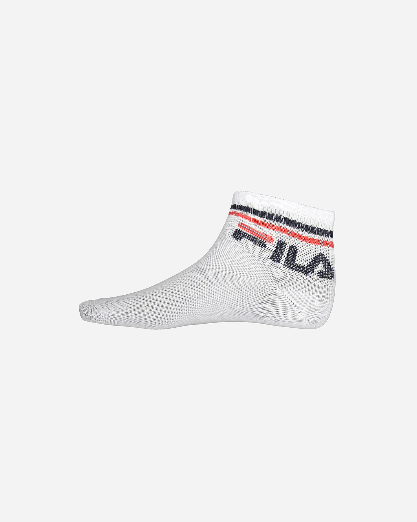 Calze FILA SET DA 3 INVISIBLE JR - Bianco - 1 | Cisalfa Sport