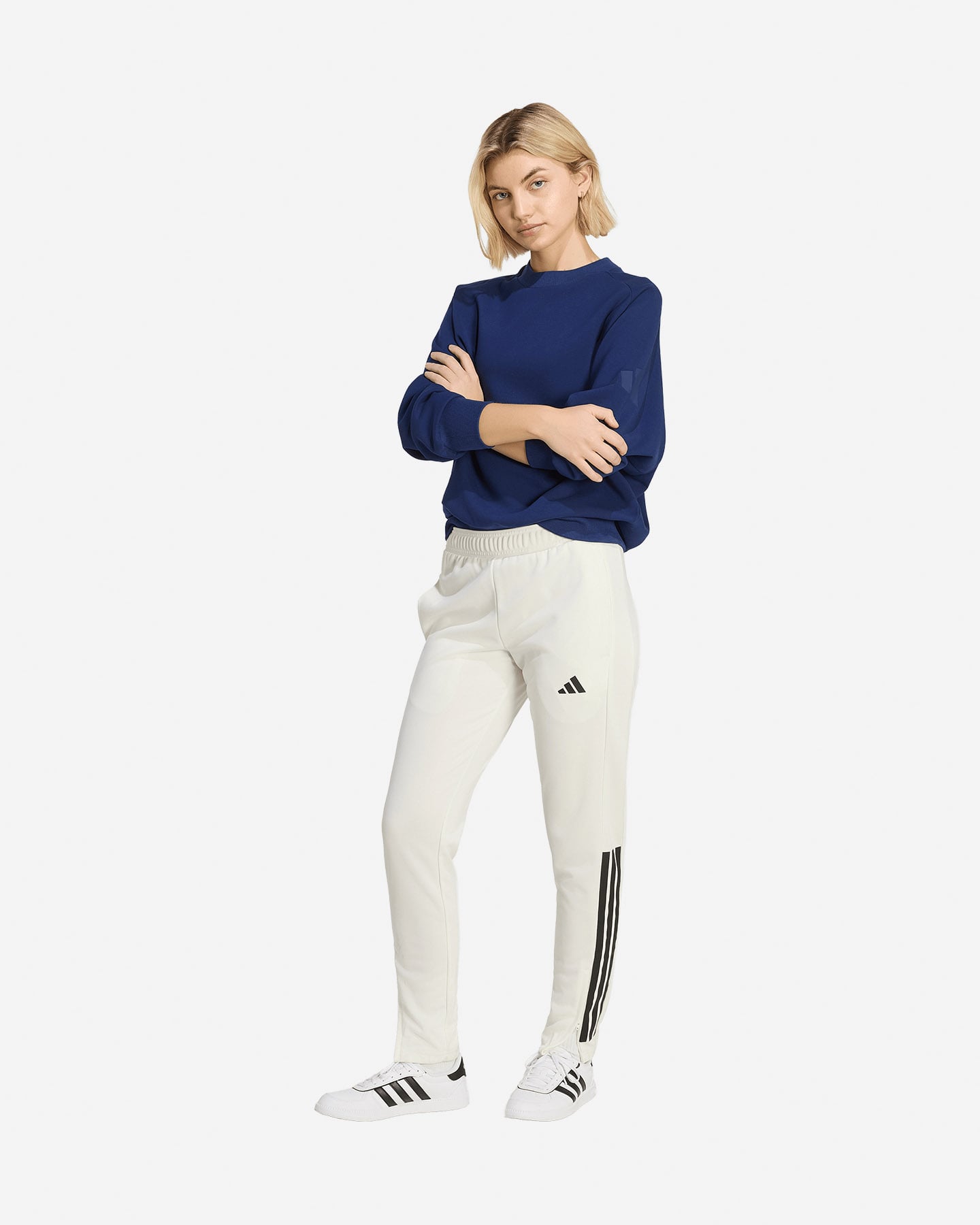Felpa ADIDAS SOFT LUX W - Blu - 2 | Cisalfa Sport