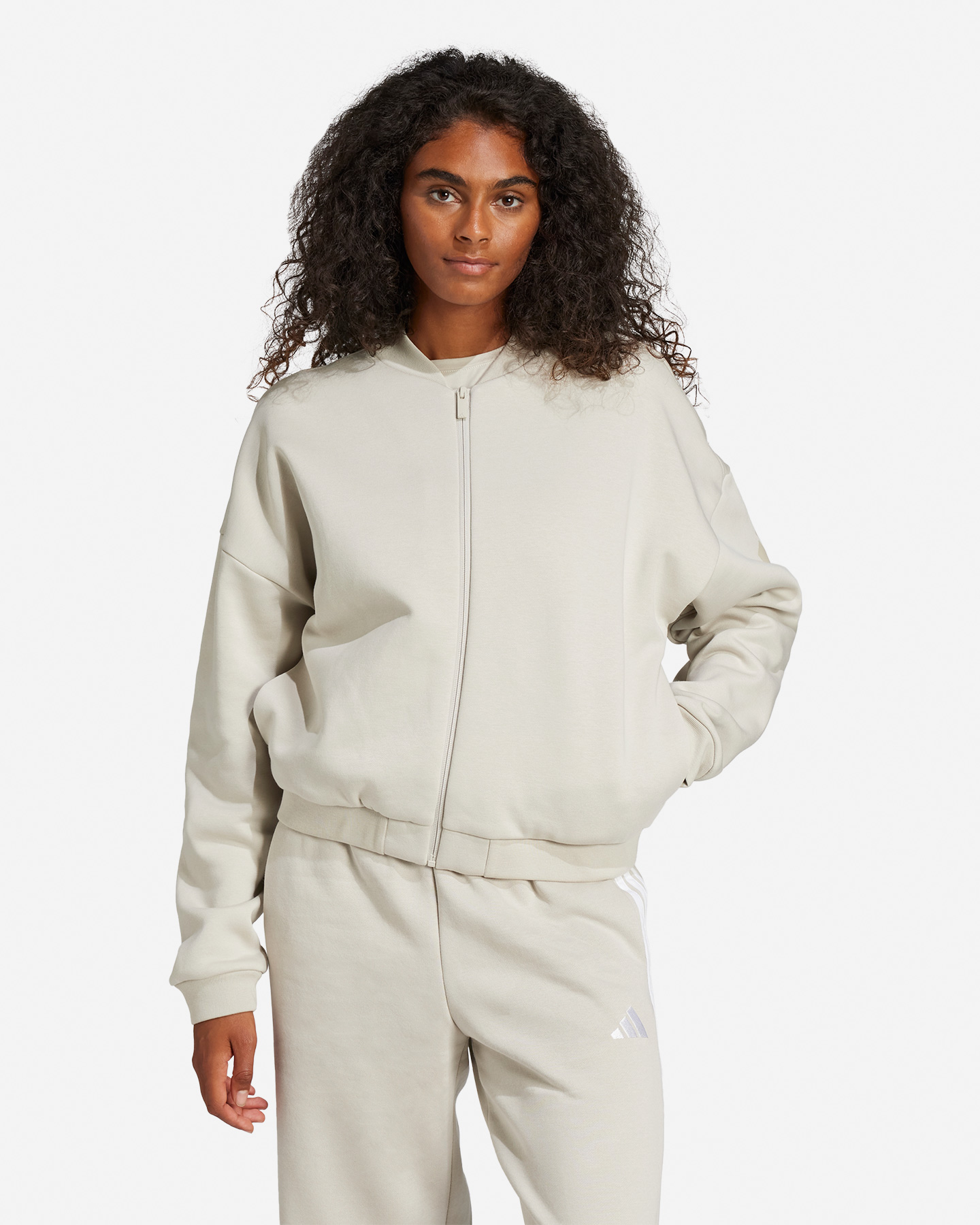 Felpa ADIDAS ESSENTIAL W - Grigio - 1 | Cisalfa Sport