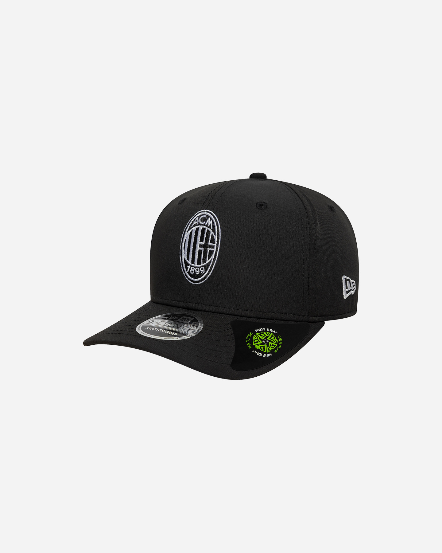 Accessorio calcio ufficiale NEW ERA 9SEVENTY STRETCH SNAP AC MILAN M - Nero - 0 | Cisalfa Sport
