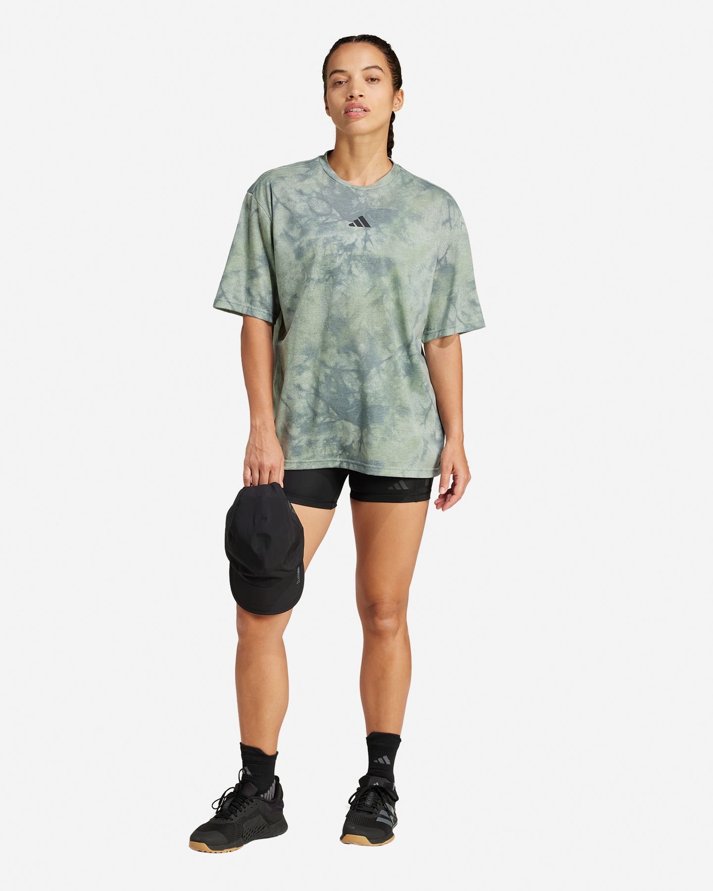 T-shirt training ADIDAS SMALL LOGO W - Grigio - 3 | Cisalfa Sport