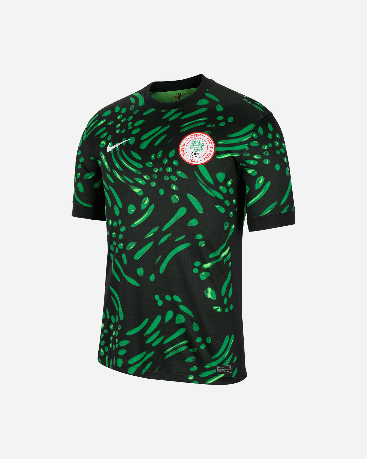 Maglia calcio ufficiale NIKE DRI FIT NIGERIA AWAY 23-24 M - Nero - 0 | Cisalfa Sport