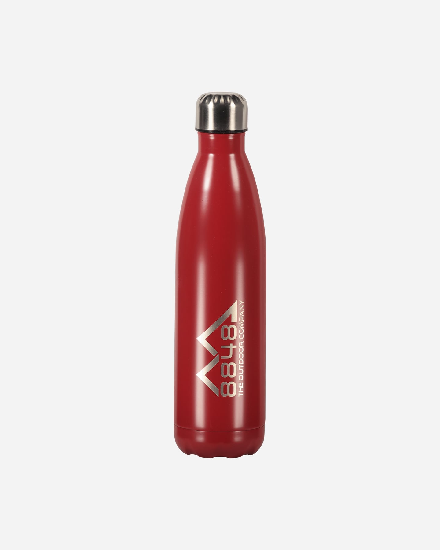 8848 Steel Double Inox 750ml - Borraccia - Rosso