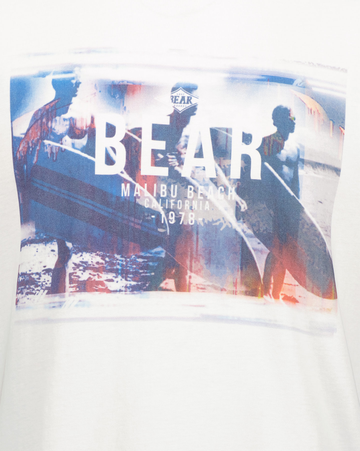 T-shirt BEAR PRINT FOTOGRAFICA M - Bianco - 2 | Cisalfa Sport