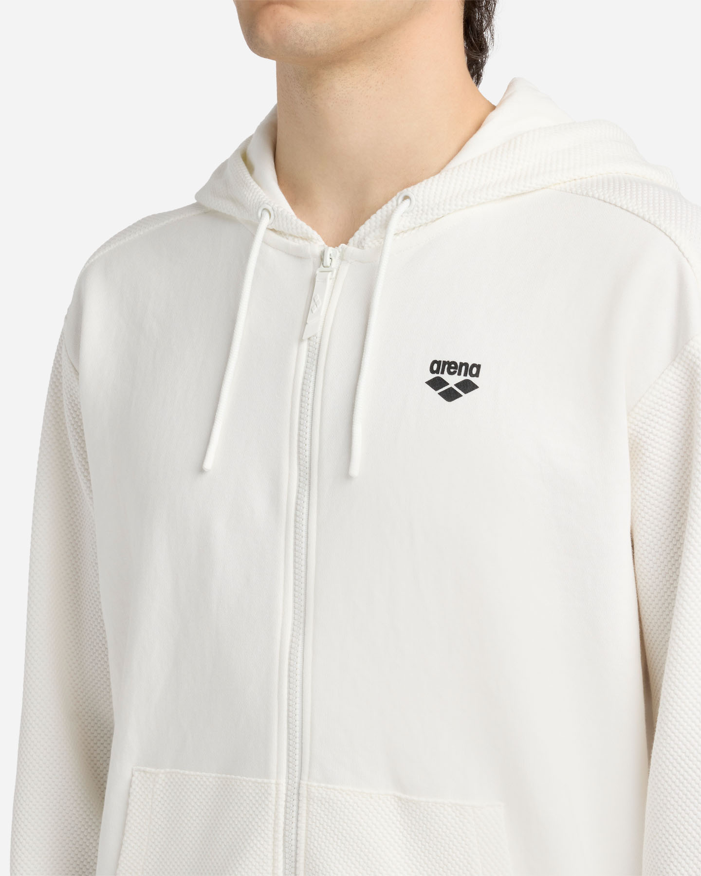 Felpa ARENA EVOLVING ATHLETIC M - Bianco - 5 | Cisalfa Sport