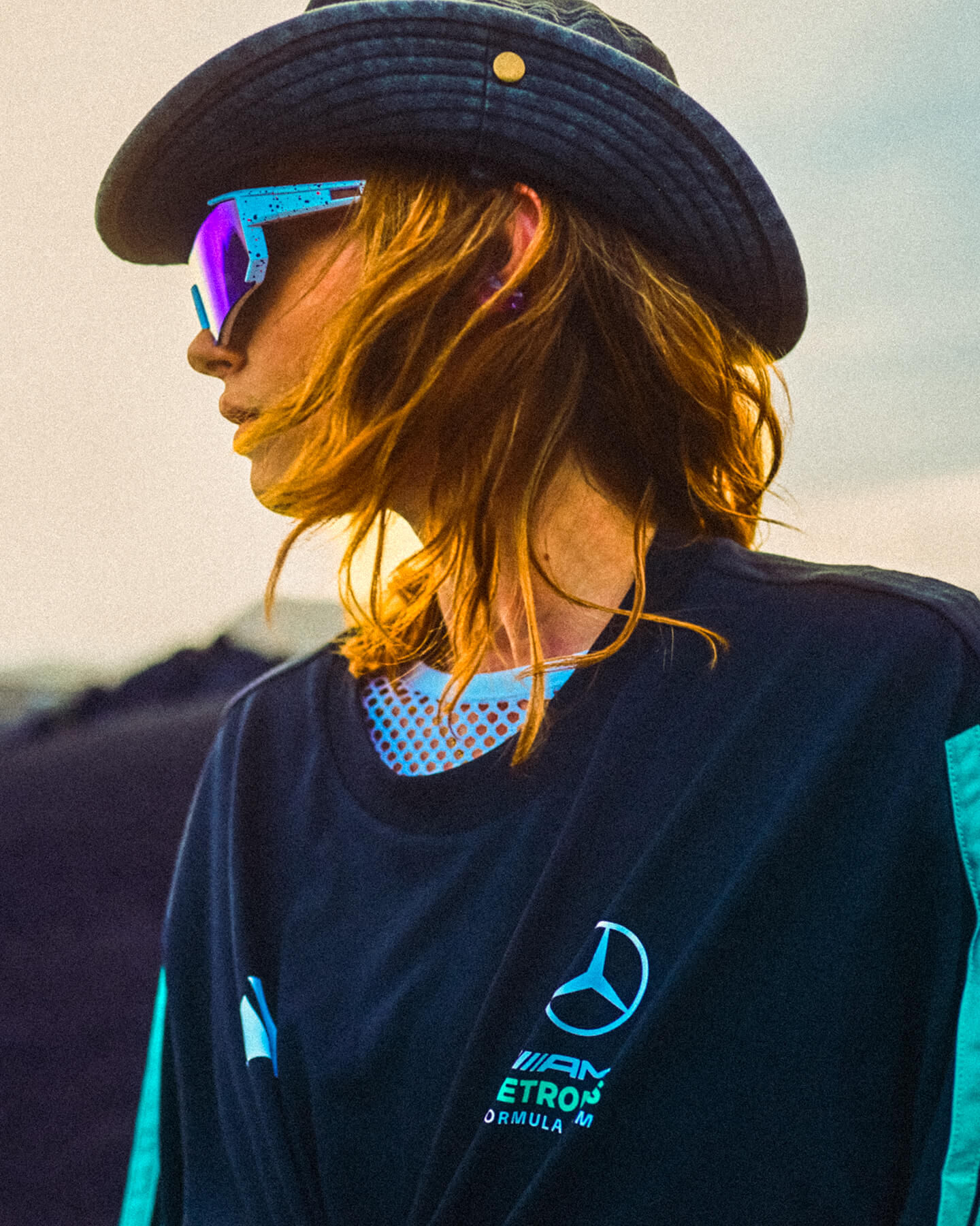 T-shirt ADIDAS TEAM DNA MERCEDES BIG LOGO M - Nero - 1 | Cisalfa Sport