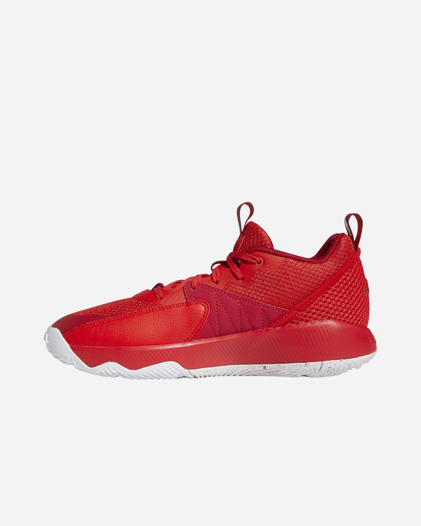 Scarpe basket ADIDAS DAME CERTIFIED M - Rosso - 3 | Cisalfa Sport