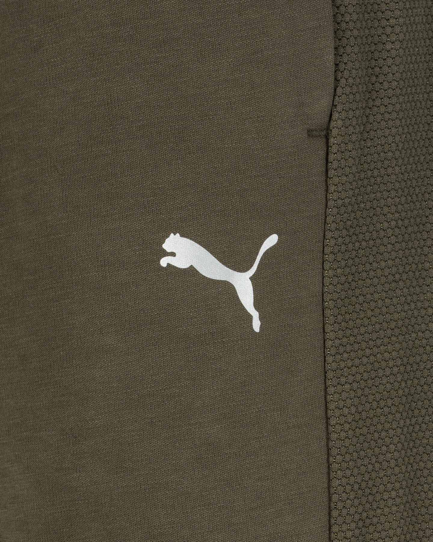 Pantalone PUMA EVOSTRIPE M - Verde - 2 | Cisalfa Sport