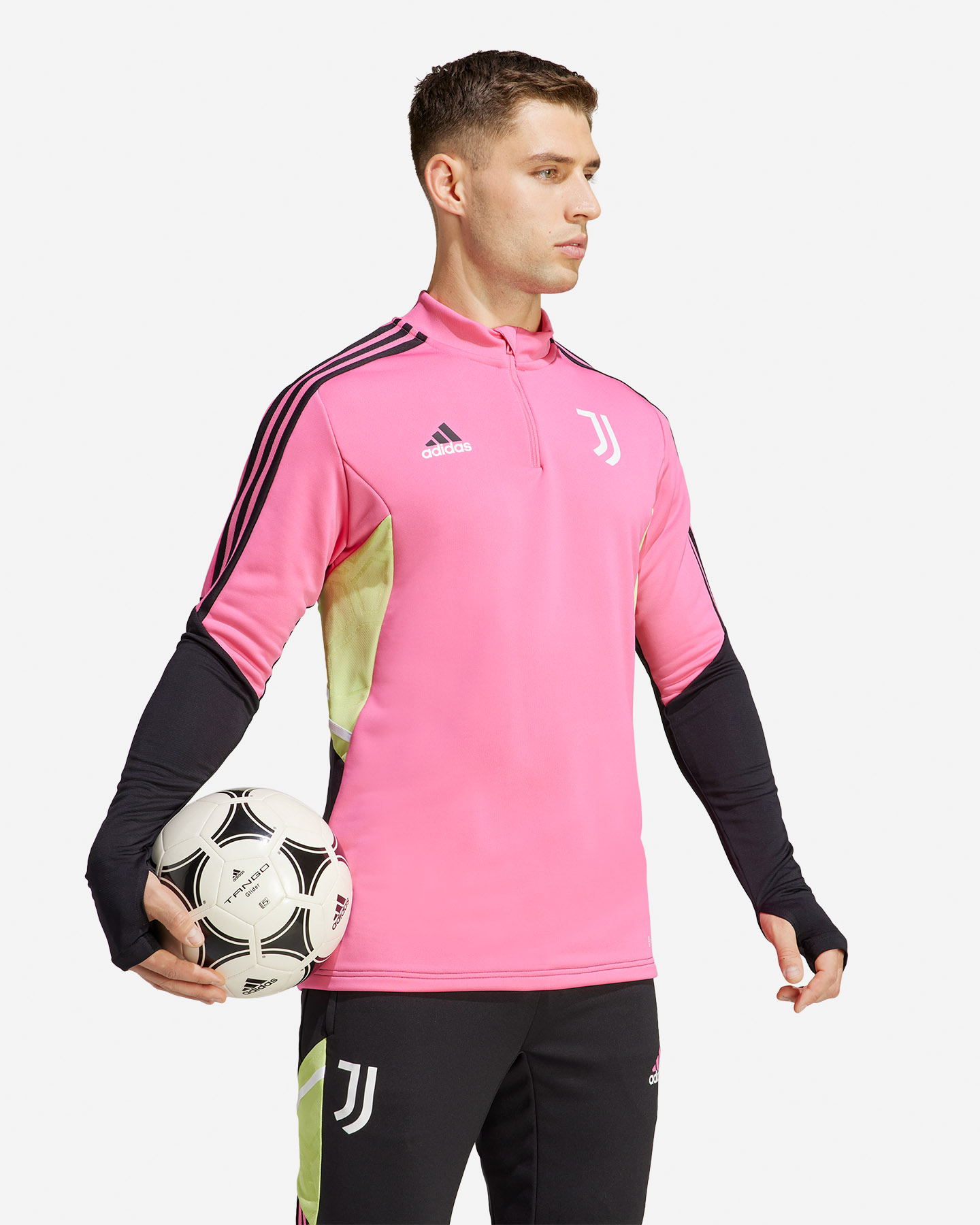 Abbigliamento calcio ufficiale ADIDAS JUVENTUS TRAINING 22-23 M - Rosa - 2 | Cisalfa Sport