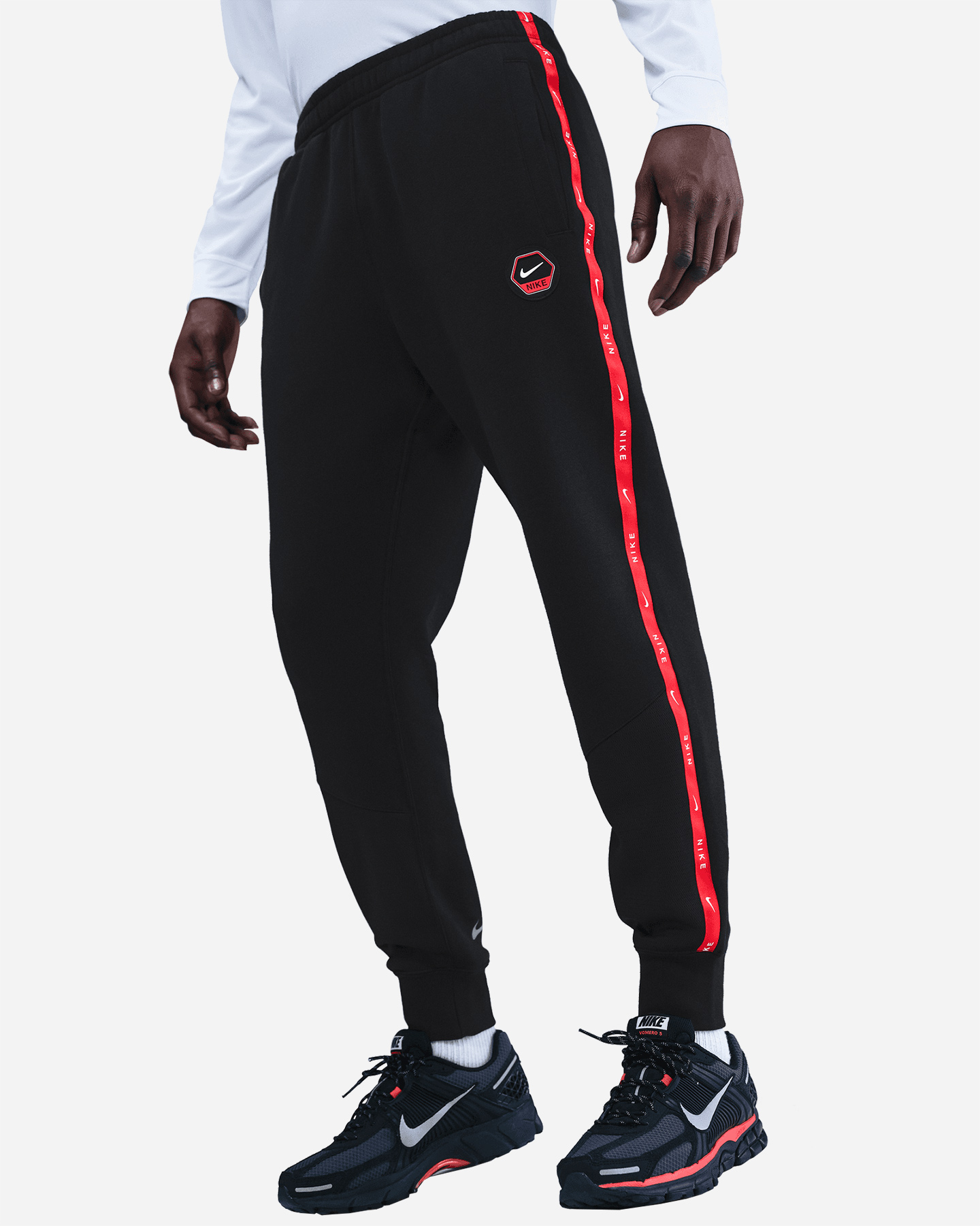 Pantalone NIKE SPORTSWEAR JOGGER FLEECE M - Nero - 3 | Cisalfa Sport