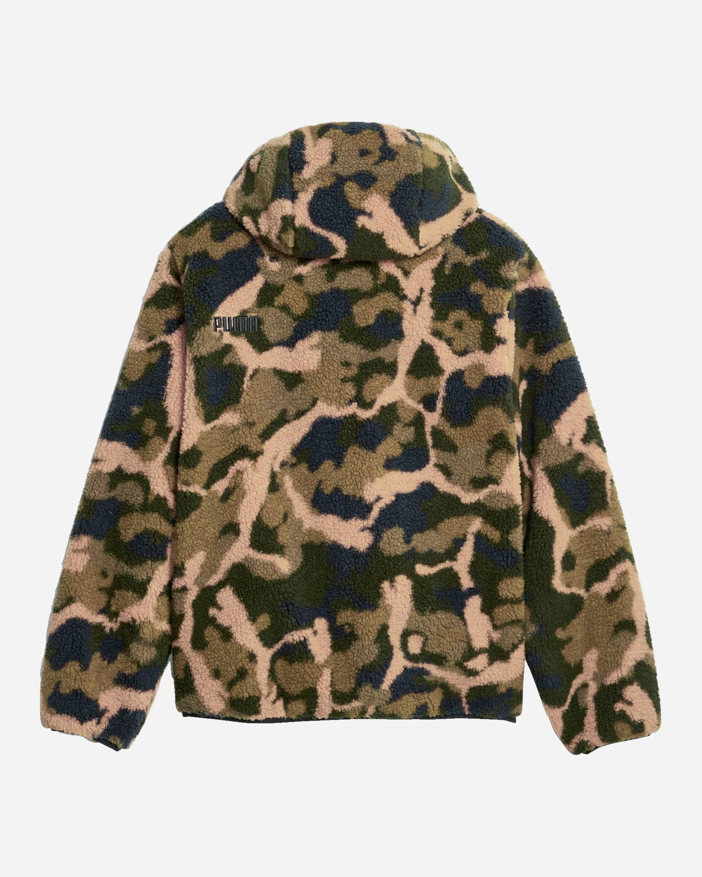 Felpa PUMA ALL OVER CAMU M - Verde - 1 | Cisalfa Sport