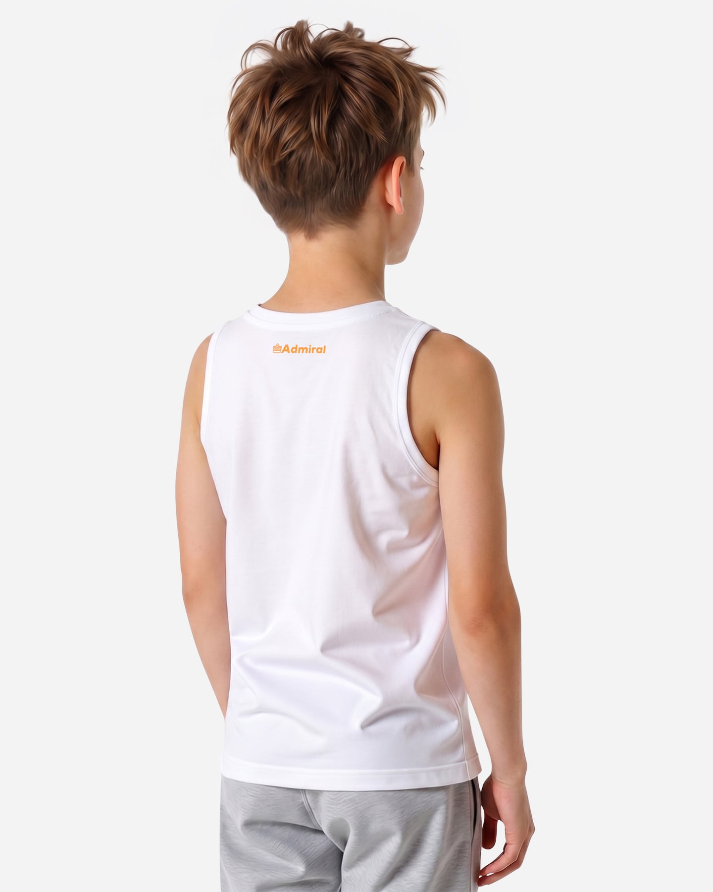 T-shirt ADMIRAL ESSENTIAL MOOD JR - Bianco - 3 | Cisalfa Sport