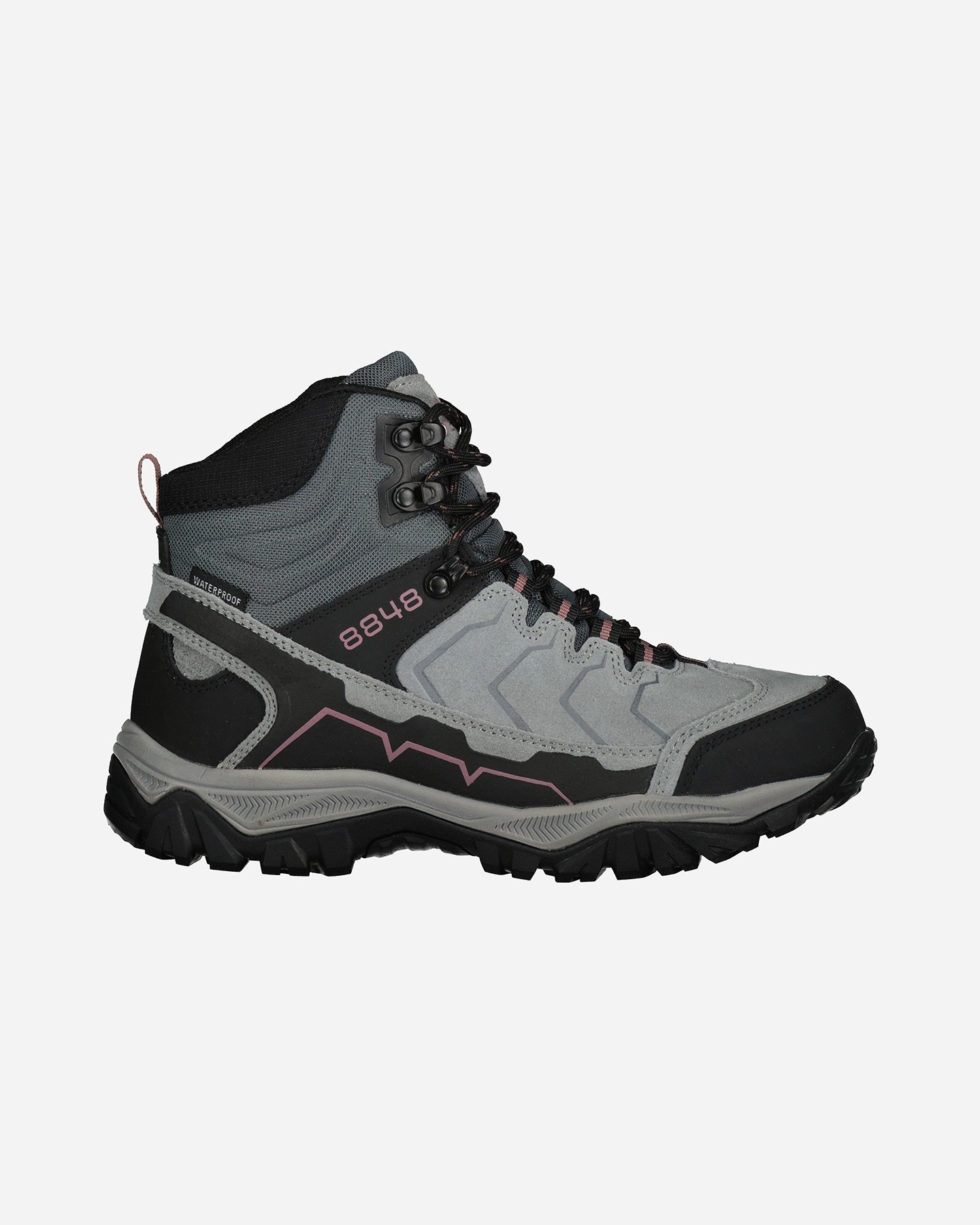 Scarpe escursionismo 8848 HIKER HIGH WP W - Grigio - 0 | Cisalfa Sport