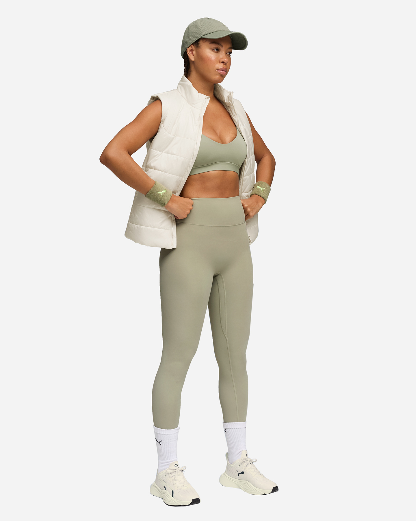 Bra training PUMA PWRSHAPE W - Verde - 4 | Cisalfa Sport