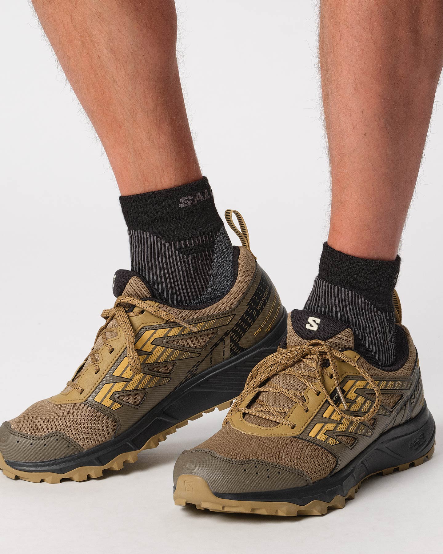 Scarpe trail SALOMON WANDER GTX M - Marrone - 4 | Cisalfa Sport