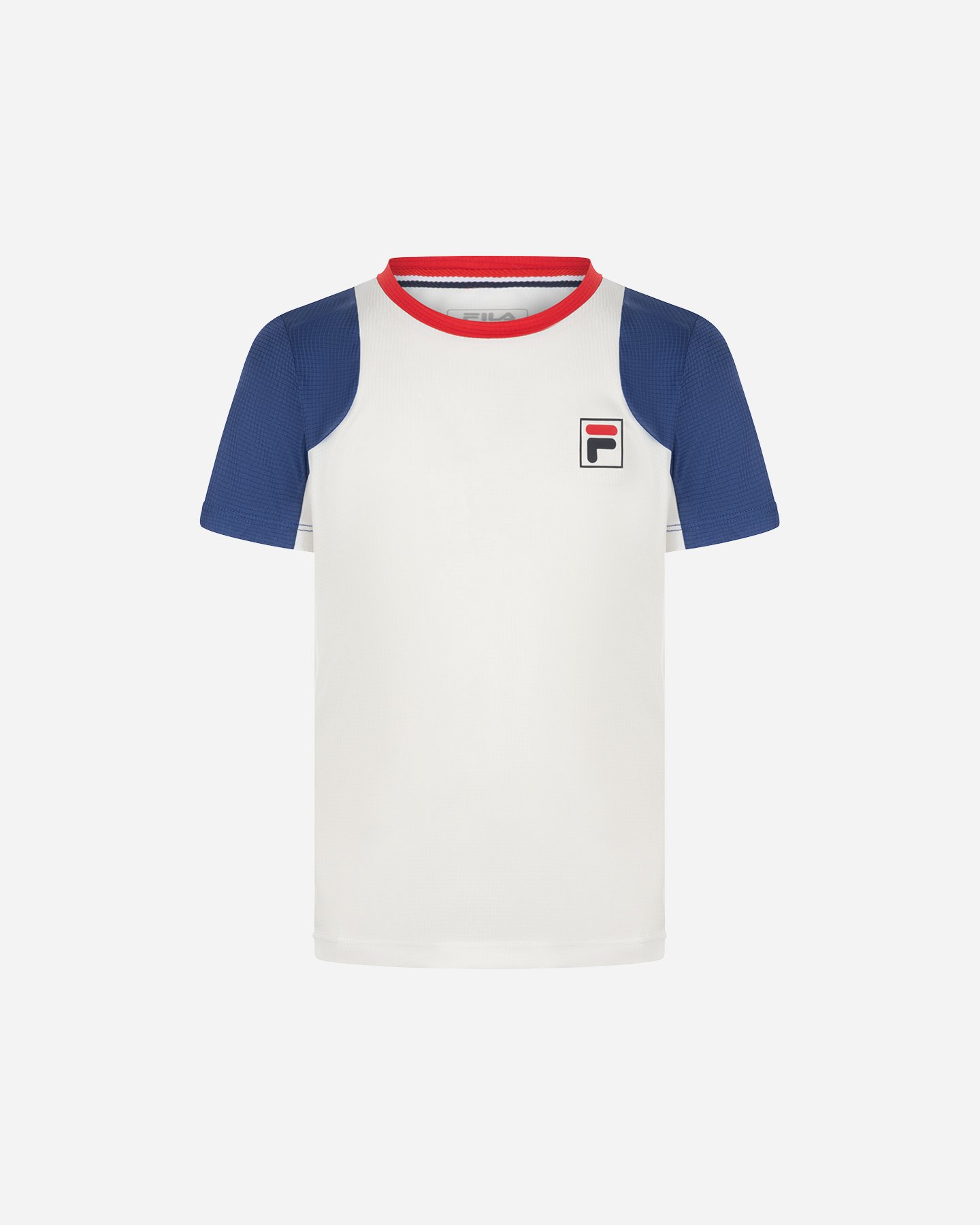 Maglia tennis FILA COURT LINE JR - Bianco - 0 | Cisalfa Sport