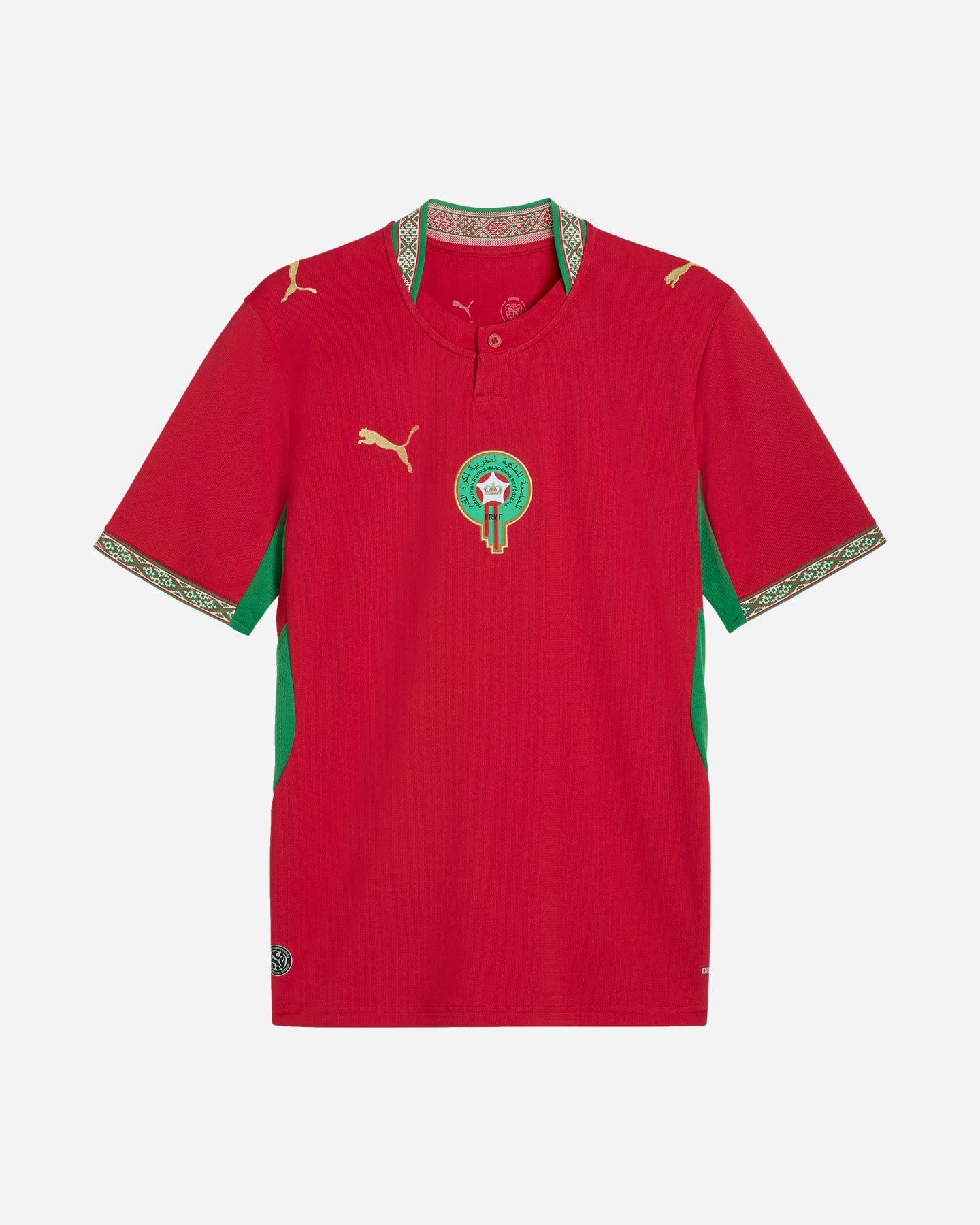Puma Marocco Home 26 M - Maglia Calcio Ufficiale - Uomo - Color Mix