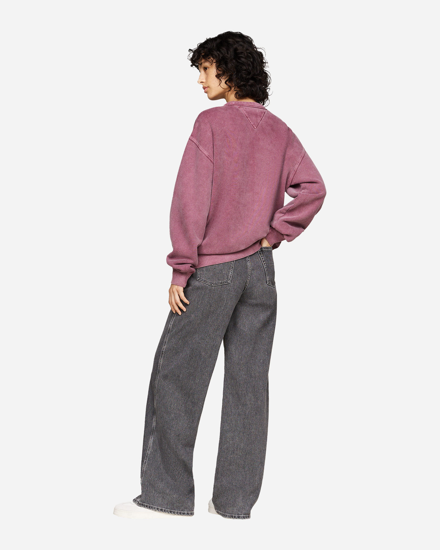 Felpa TOMMY HILFIGER VARSITY RELAXED SLAVATO W - Marrone - 3 | Cisalfa Sport