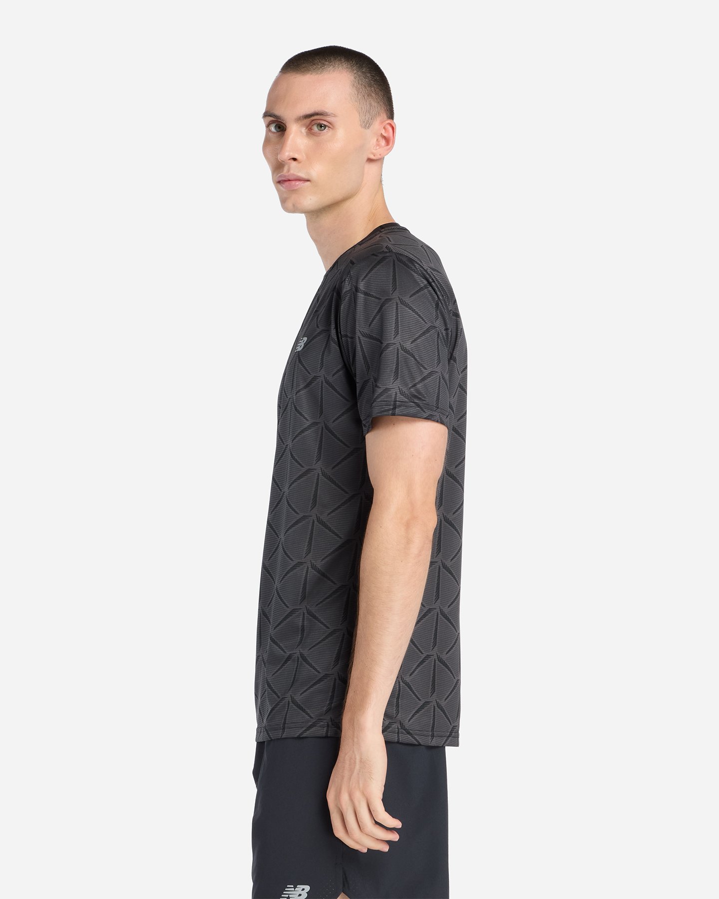 T-shirt running NEW BALANCE SPORT ESSENTIAL M - Nero - 1 | Cisalfa Sport