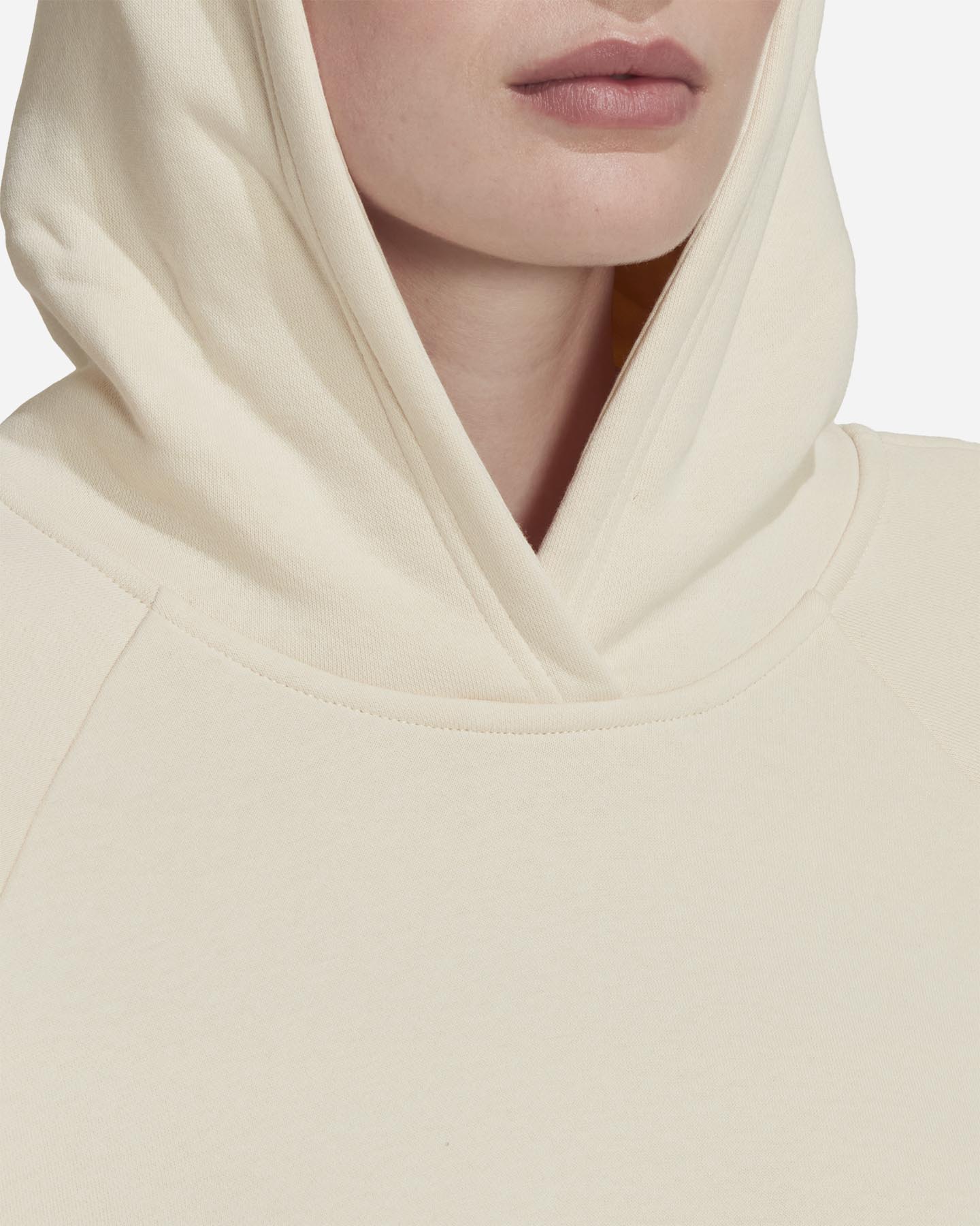 Felpa ADIDAS ALL SZN FLEECE W - Bianco - 4 | Cisalfa Sport