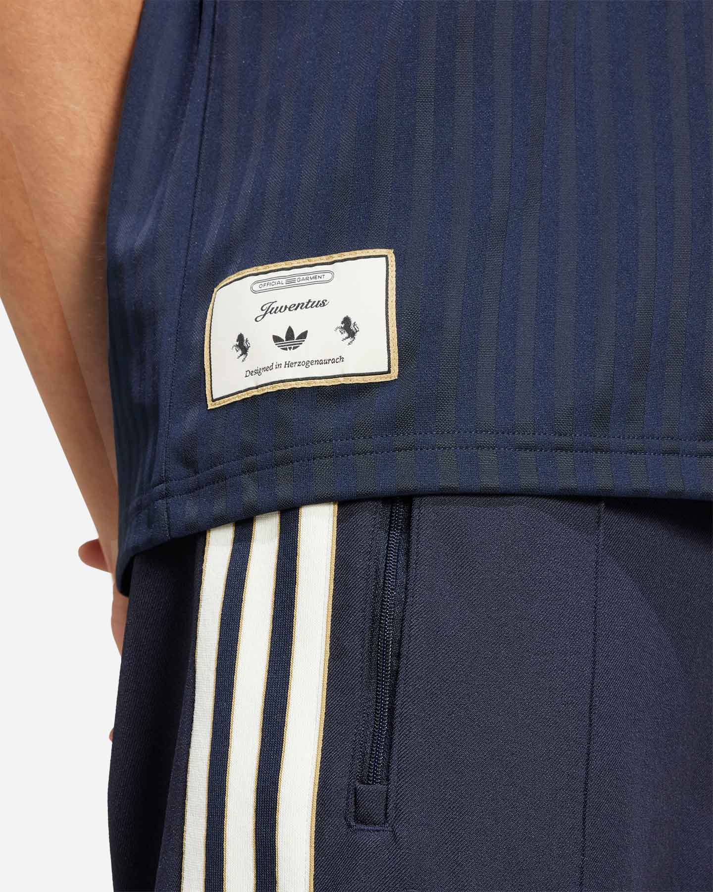 Abbigliamento calcio ufficiale ADIDAS JUVENTUS ICON OG M - Blu - 4 | Cisalfa Sport