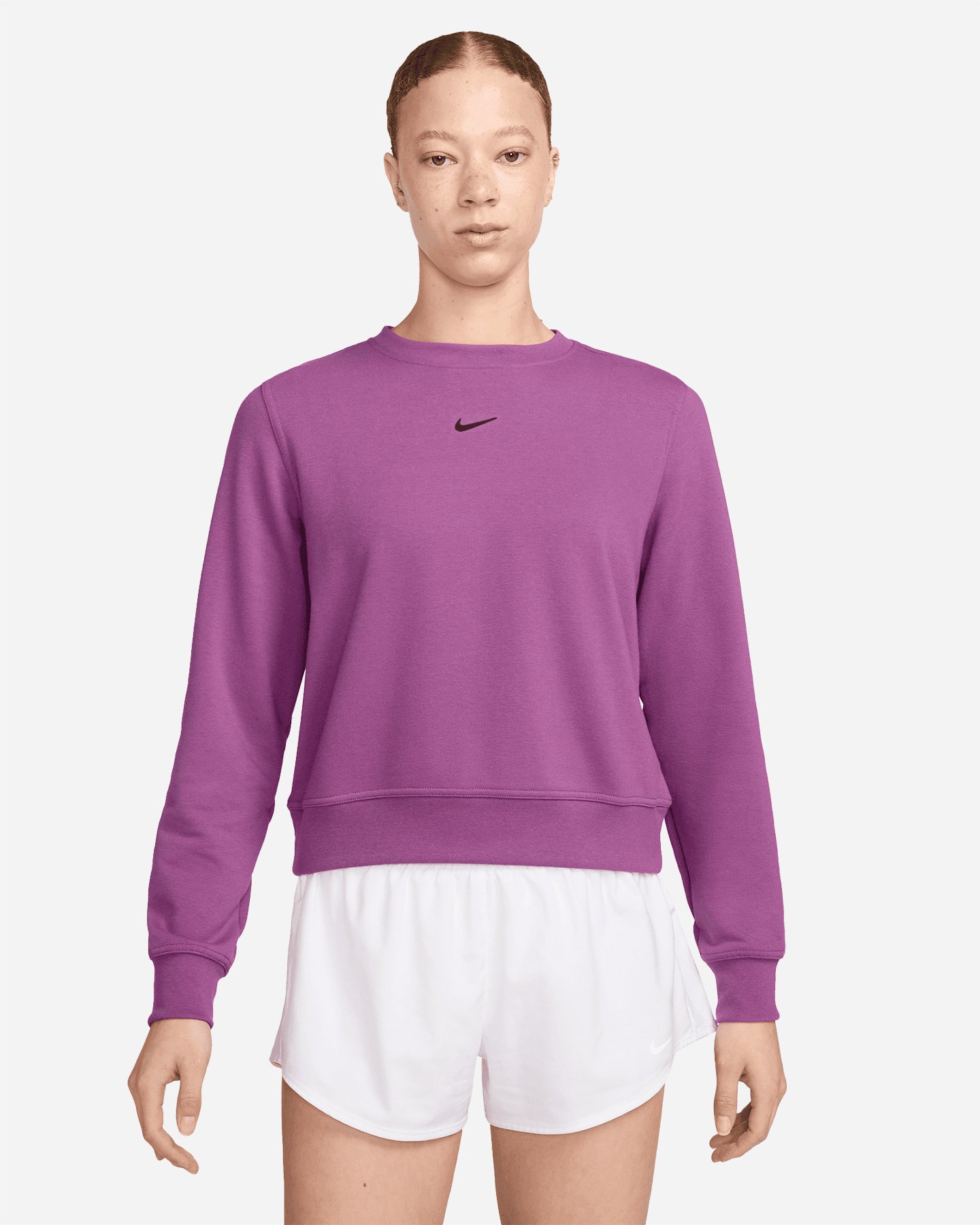 Felpa training NIKE ONE DRI FIT W - Viola - 0 | Cisalfa Sport