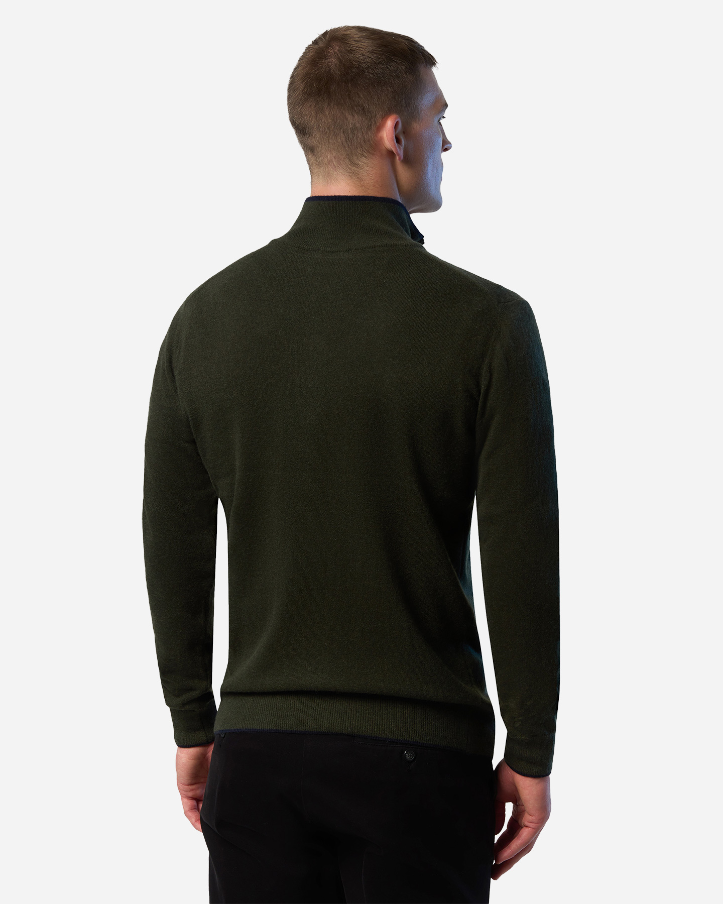 Maglione NORTH SAILS ZIP COTTON M - Verde - 3 | Cisalfa Sport