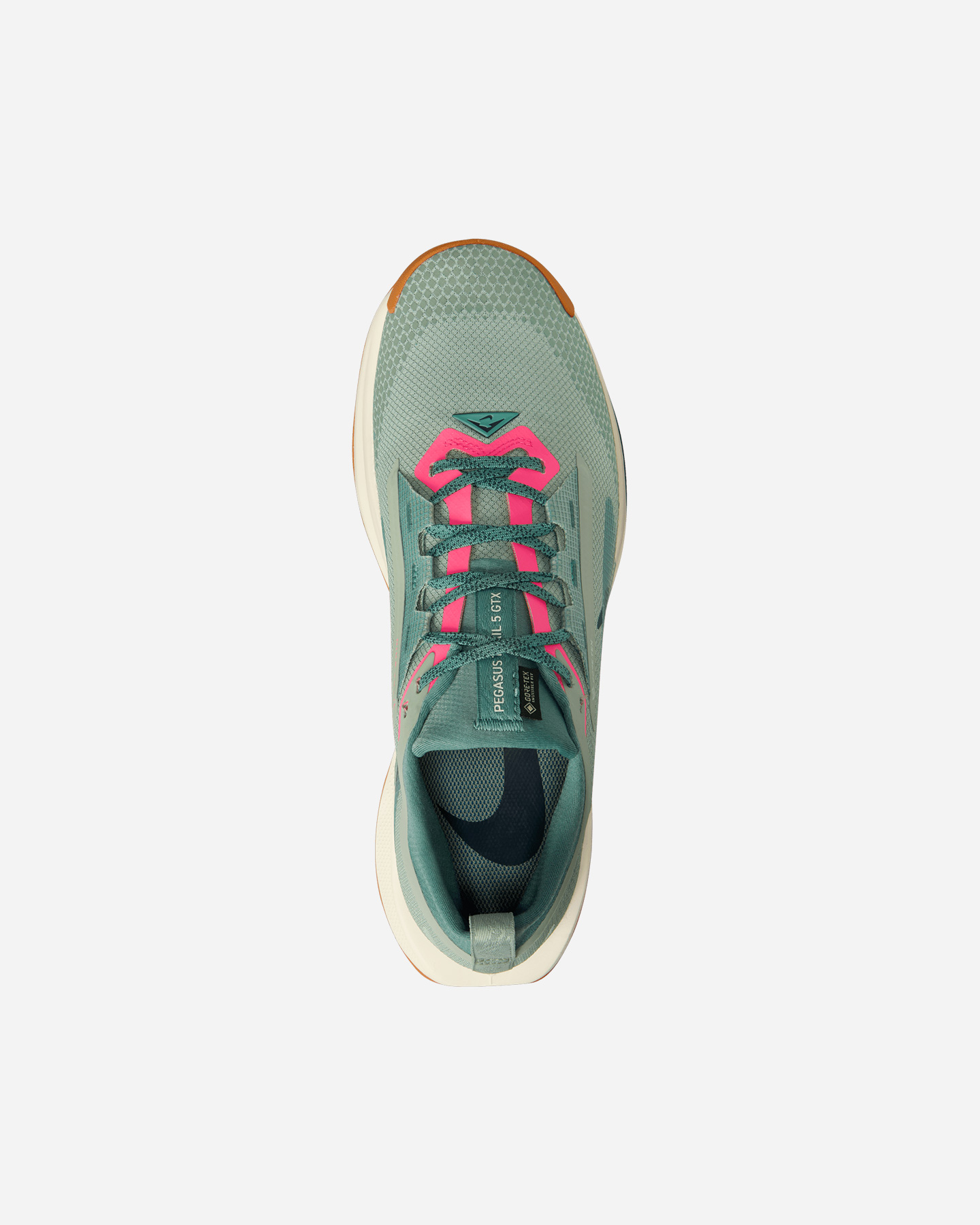 Scarpe trail NIKE PEGASUS TRAIL 5 GORE TEX M - Verde - 2 | Cisalfa Sport