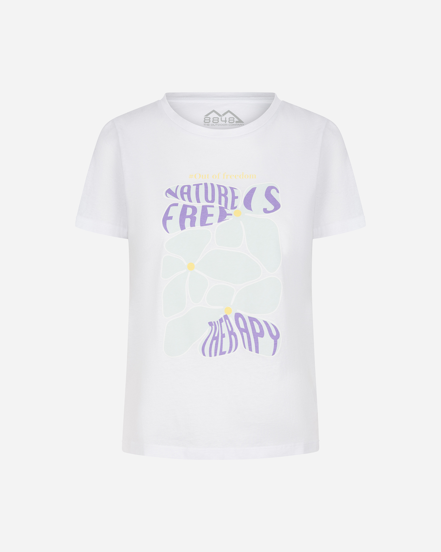 T-shirt 8848 ESSENTIAL W - Bianco - 0 | Cisalfa Sport