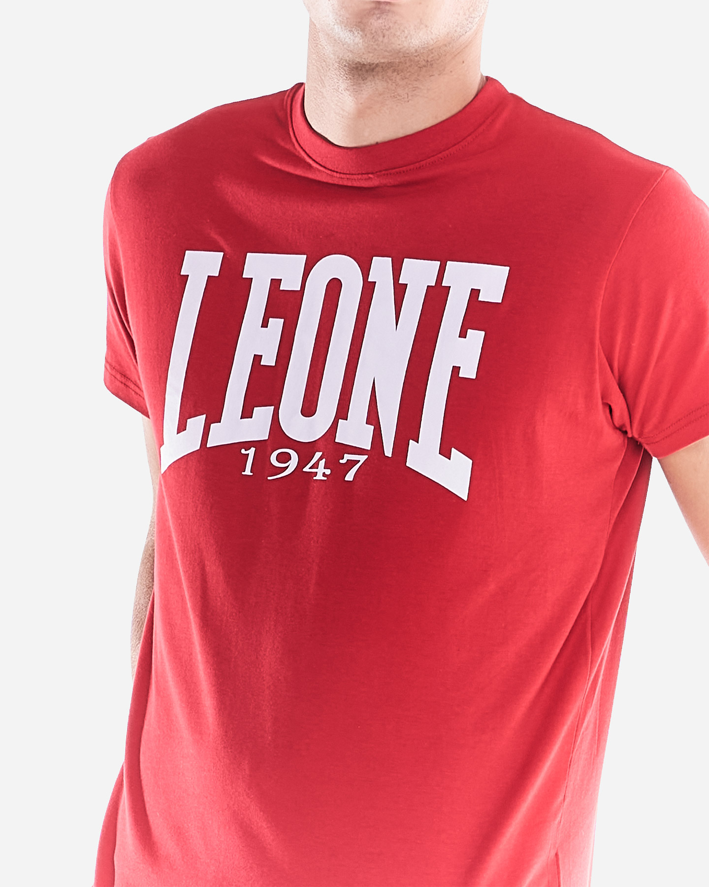 T-shirt LEONE BIG LOGO M - Rosso - 5 | Cisalfa Sport
