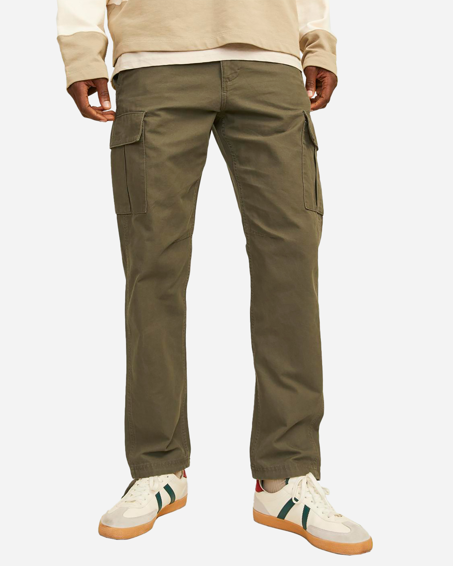 Pantalone JACK & JONES KANE M - Verde - 2 | Cisalfa Sport