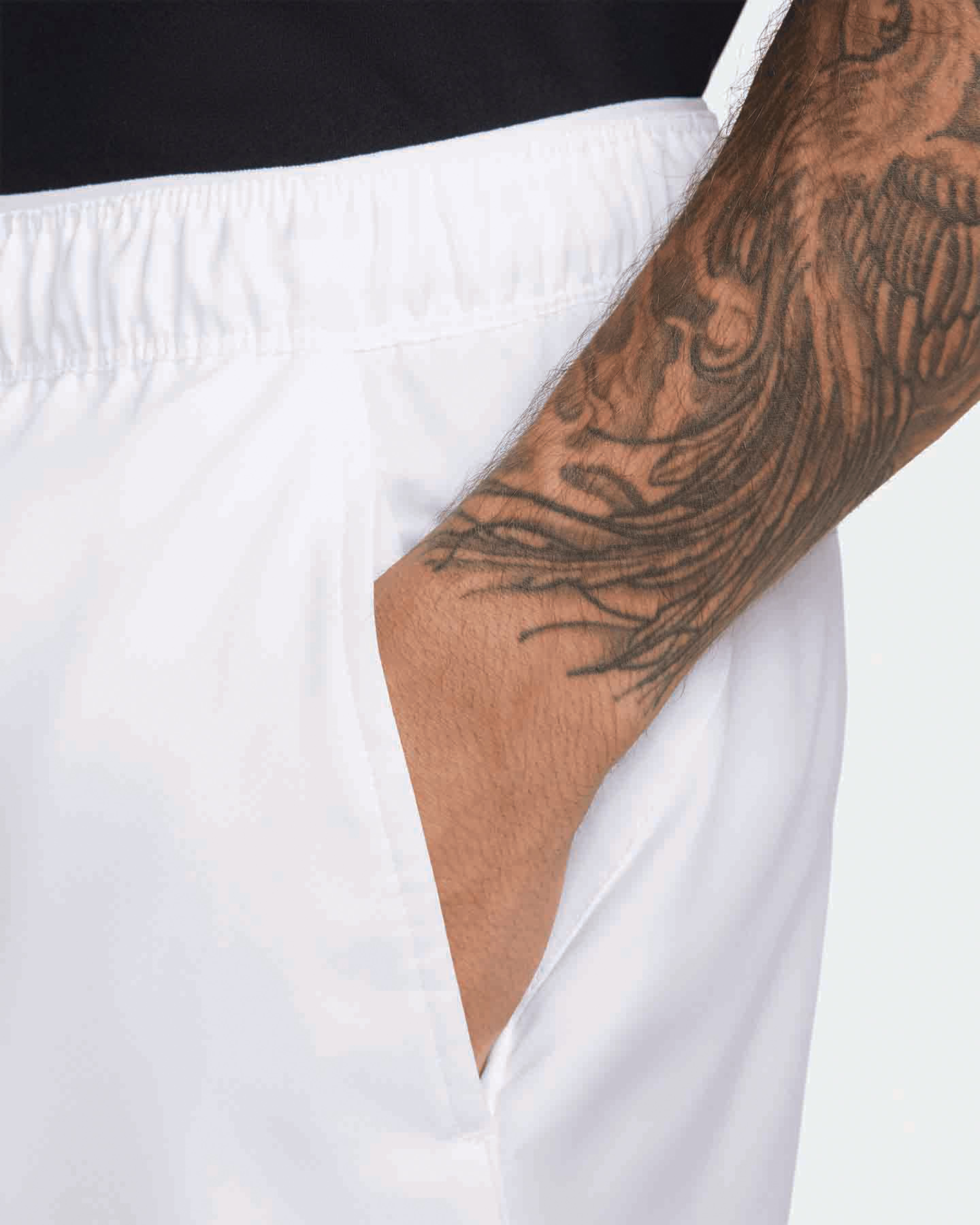 Pantaloncini tennis NIKE SCOURT DRI FIT VICTORY 9IN M - Bianco - 4 | Cisalfa Sport