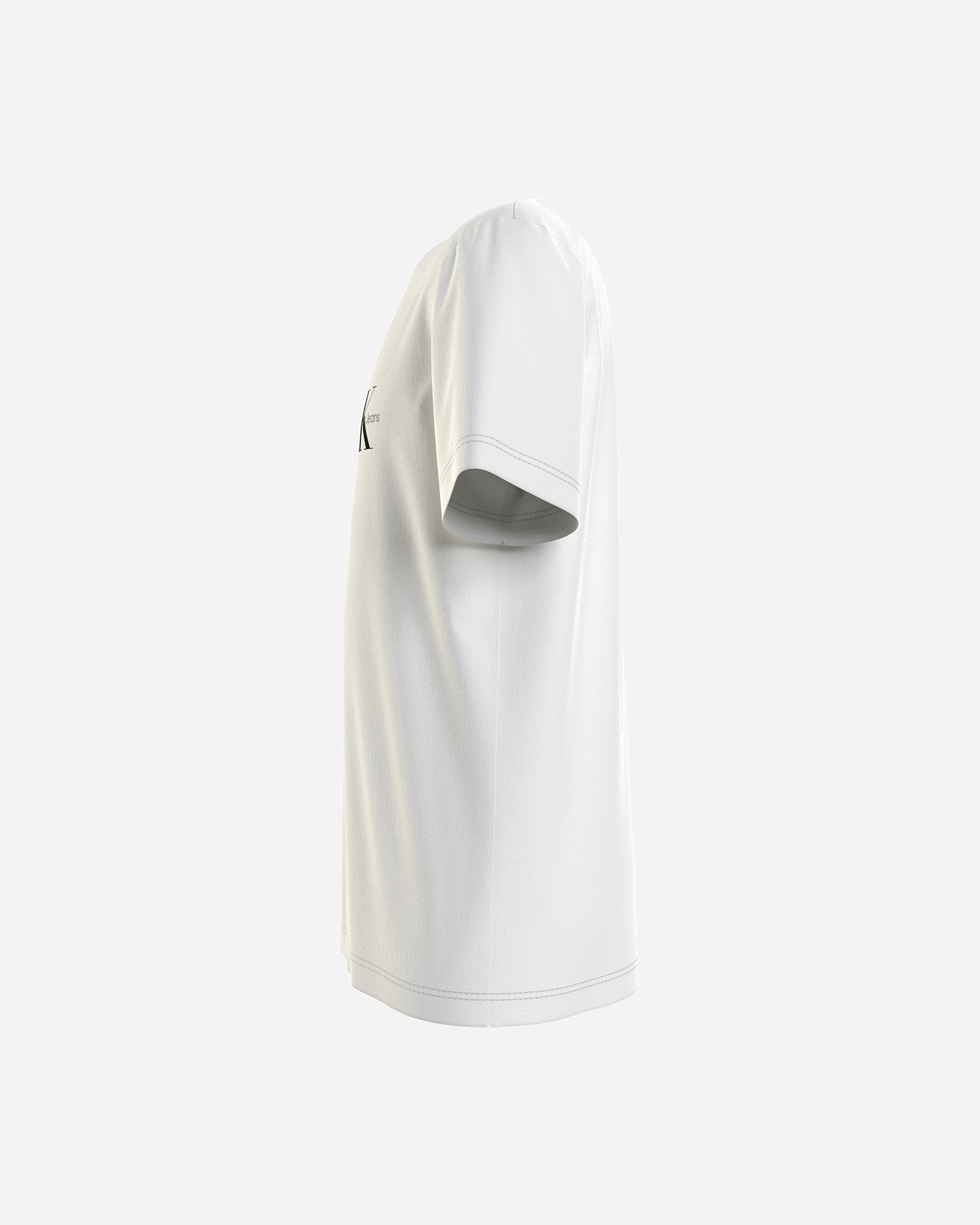 T-shirt CALVIN KLEIN JEANS MONOGRAM JR - Bianco - 2 | Cisalfa Sport