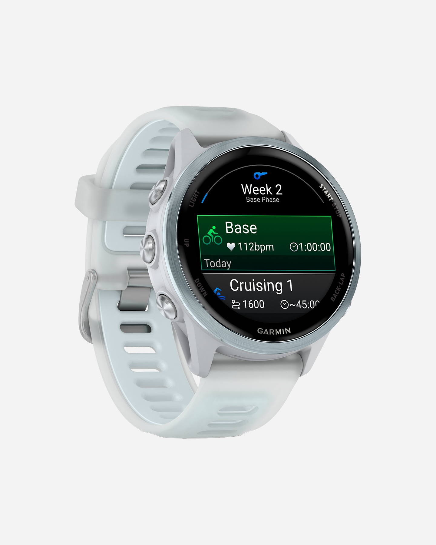 Orologio multifunzione GARMIN FORERUNNER 570 42MM  - Bianco - 2 | Cisalfa Sport