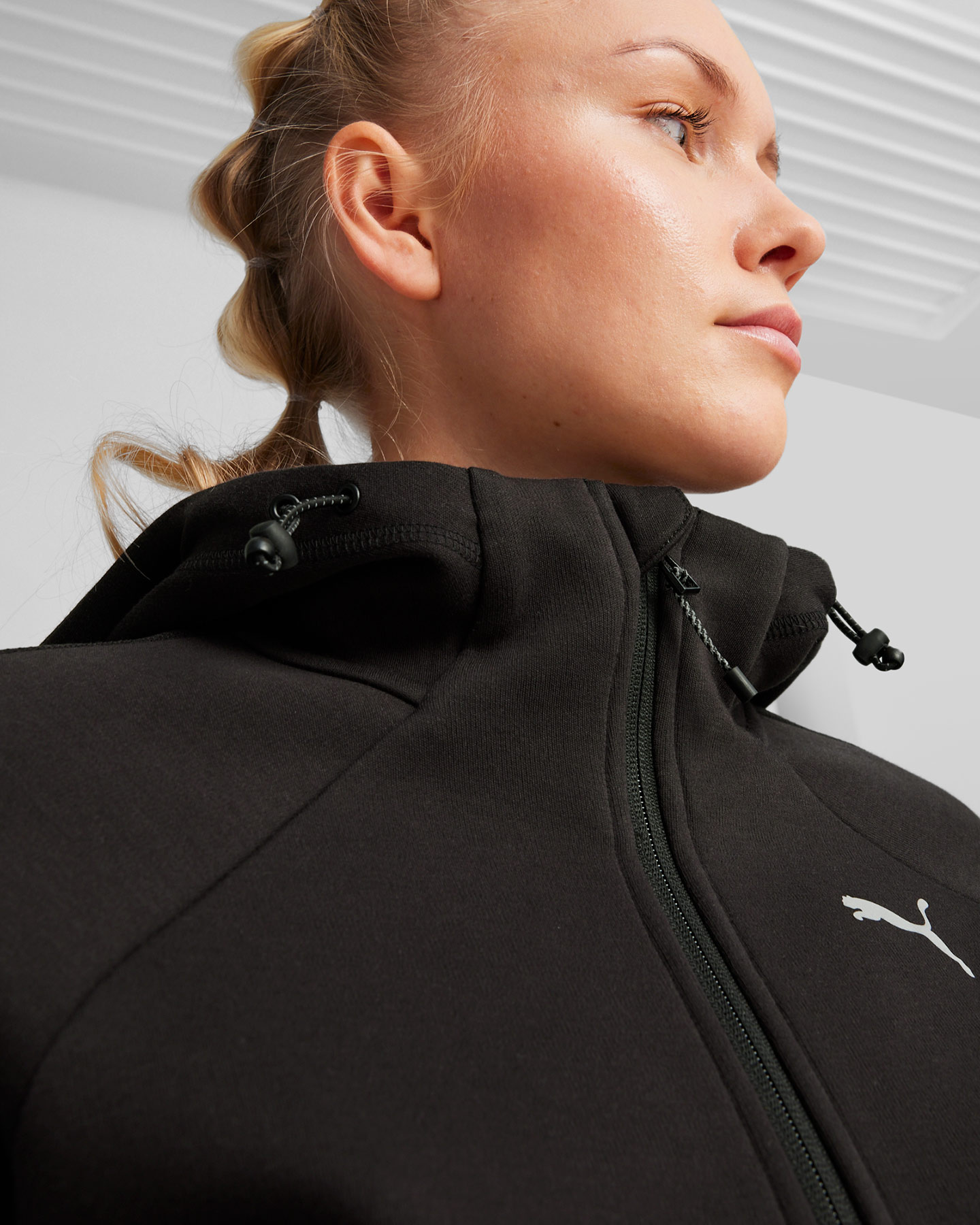 Felpa PUMA EVOSTRIPE W - Nero - 4 | Cisalfa Sport
