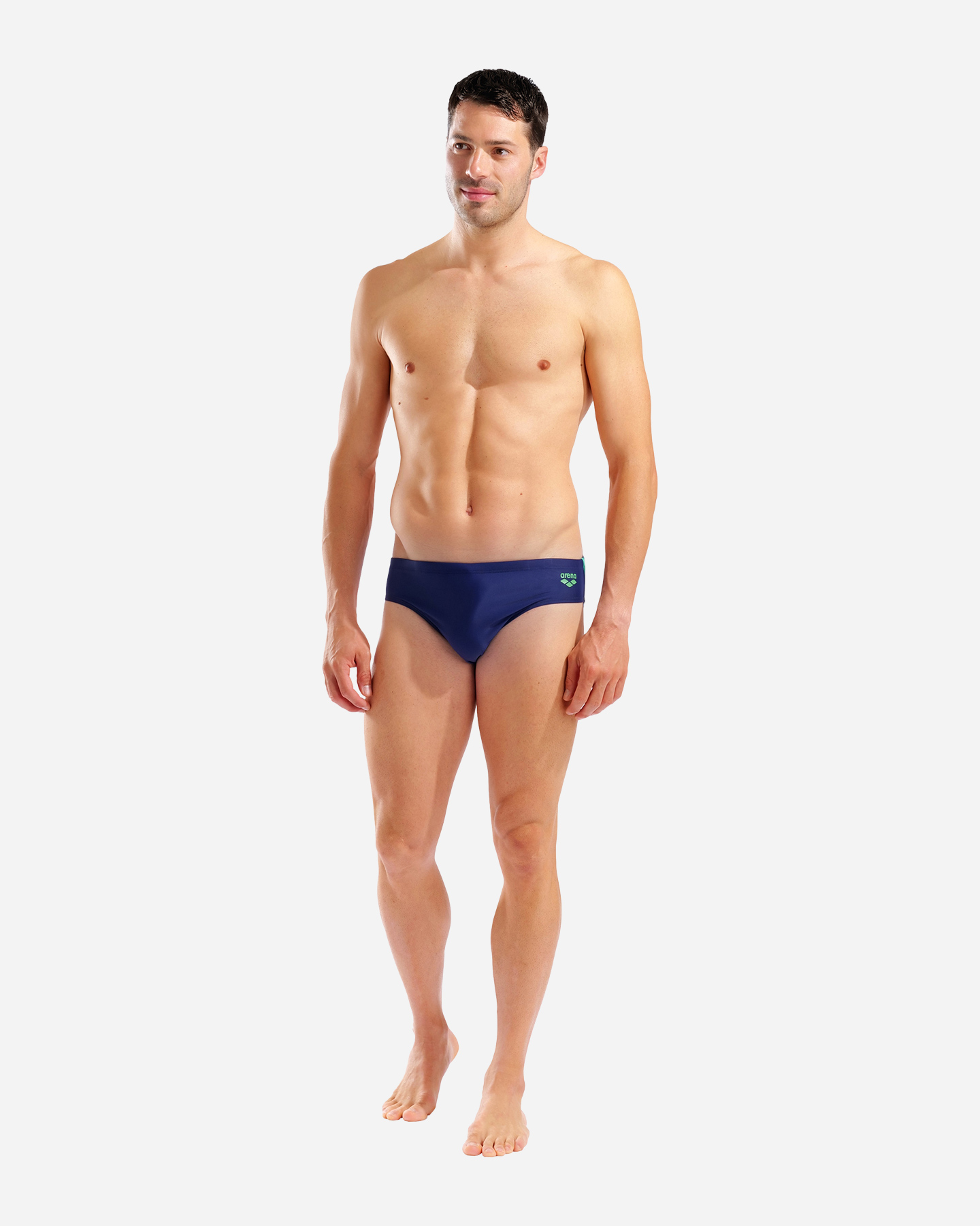 Slip piscina ARENA LIT LOGO M - Blu - 2 | Cisalfa Sport