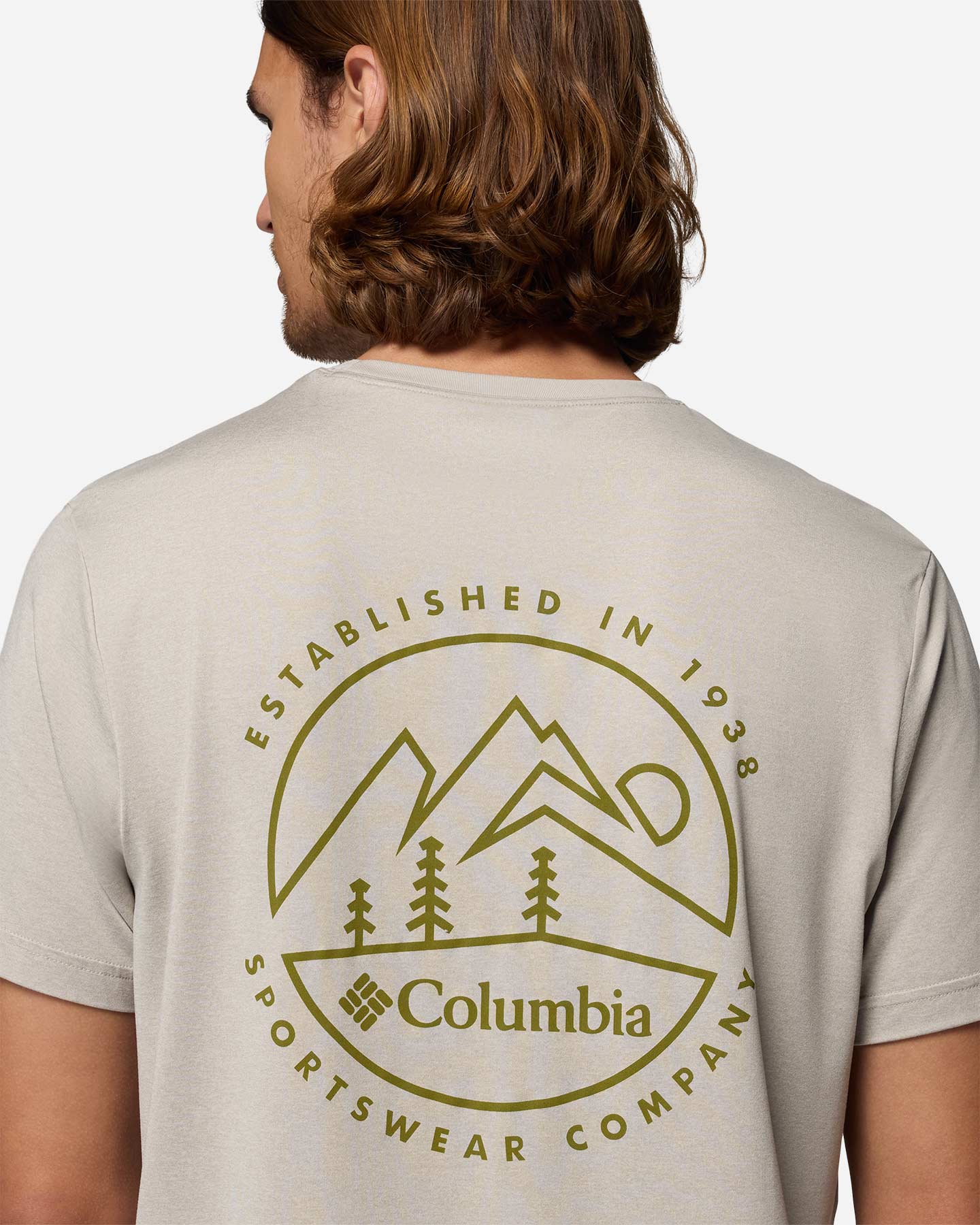 T-shirt COLUMBIA PARSONS POINT GRAPHIC M - Marrone - 5 | Cisalfa Sport