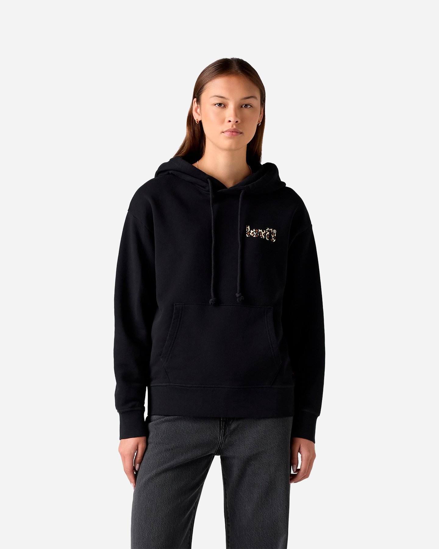 Felpa LEVI'S LOGO CHEST W - Nero - 0 | Cisalfa Sport