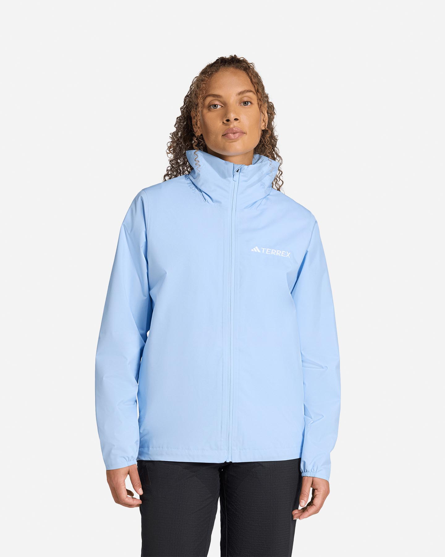 Giacca outdoor ADIDAS MT ESSENTIAL 2L W - Azzurro - 1 | Cisalfa Sport