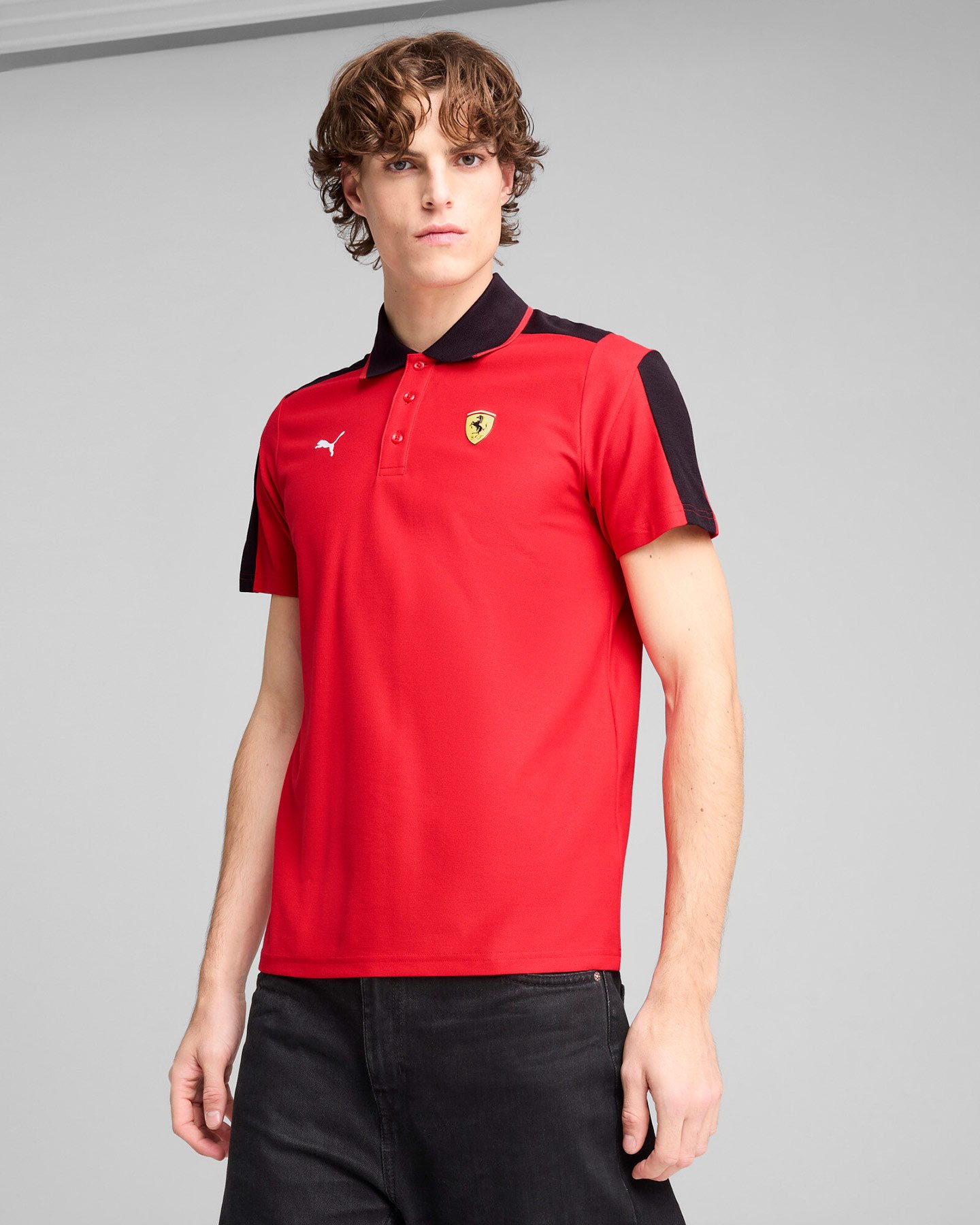 Polo PUMA FERRARI RACE MT7 M - Rosso - 2 | Cisalfa Sport