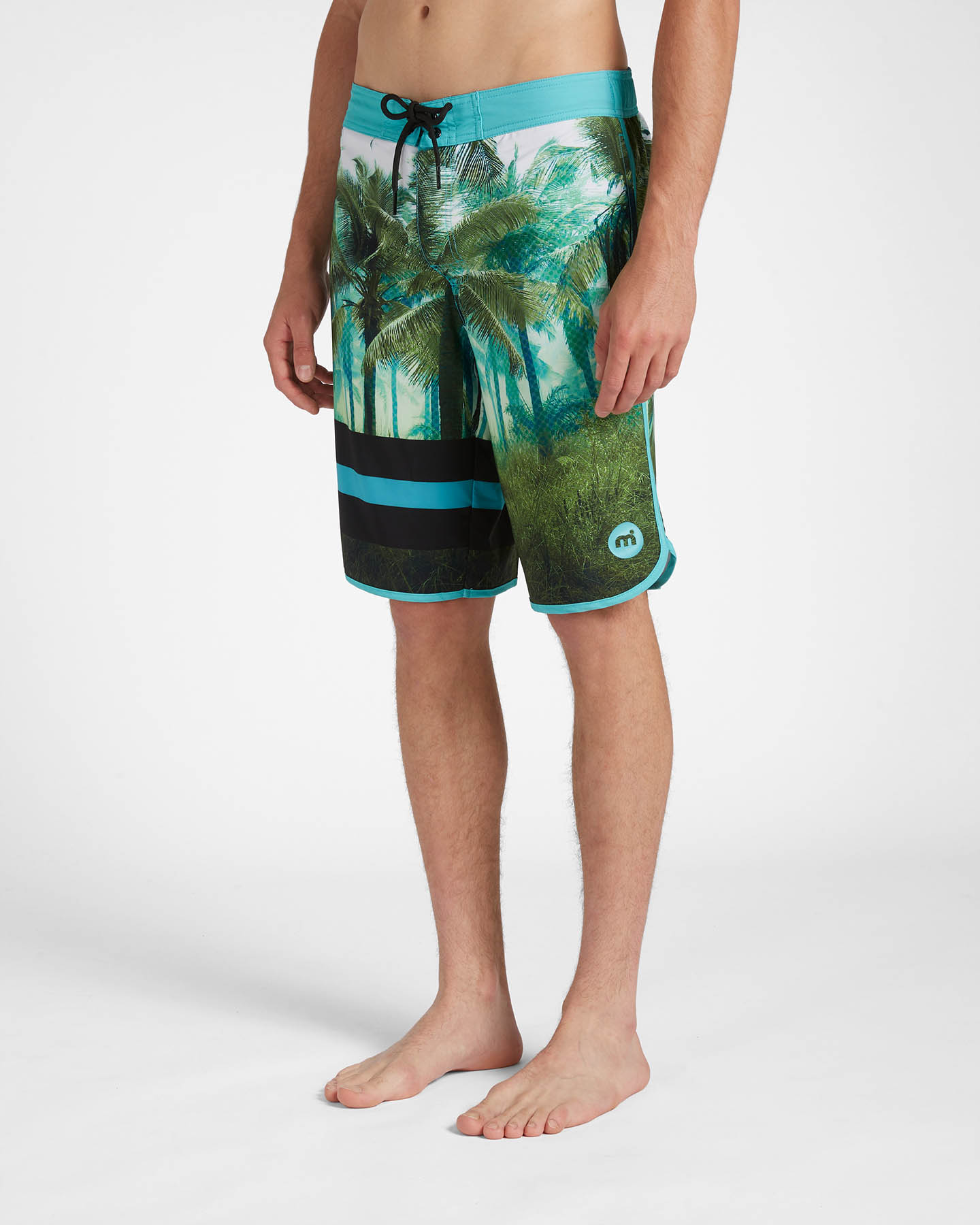 Boardshort mare MISTRAL TROPICAL M - Verde - 2 | Cisalfa Sport