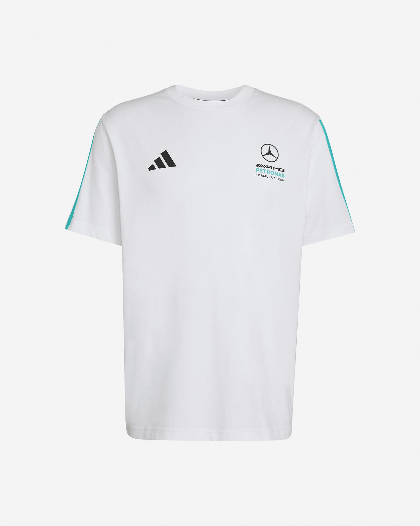 T-shirt ADIDAS TEAM DNA MERCEDES BIG LOGO M - Bianco - 0 | Cisalfa Sport