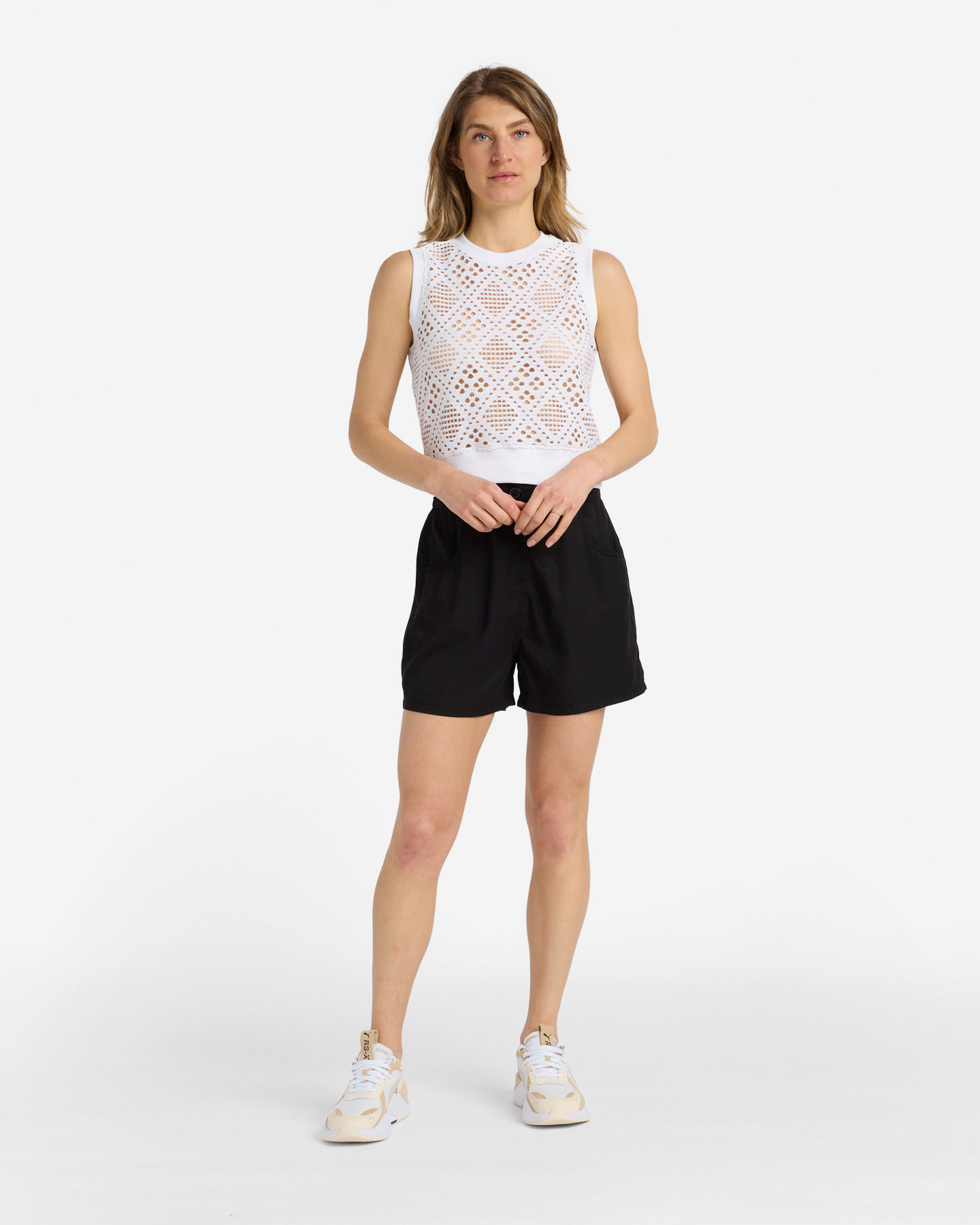 Canotta MISTRAL CONTEMPORARY ETNIC W - Bianco - 2 | Cisalfa Sport