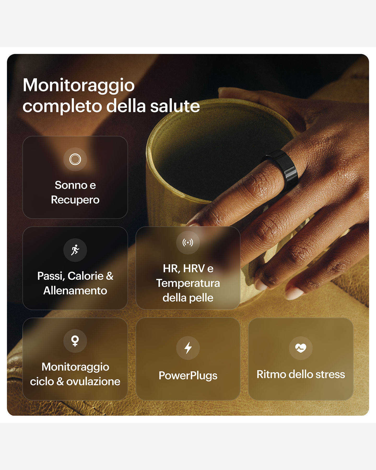 Fitness tracker ULTRAHUMAN AIR  - Nero - 2 | Cisalfa Sport