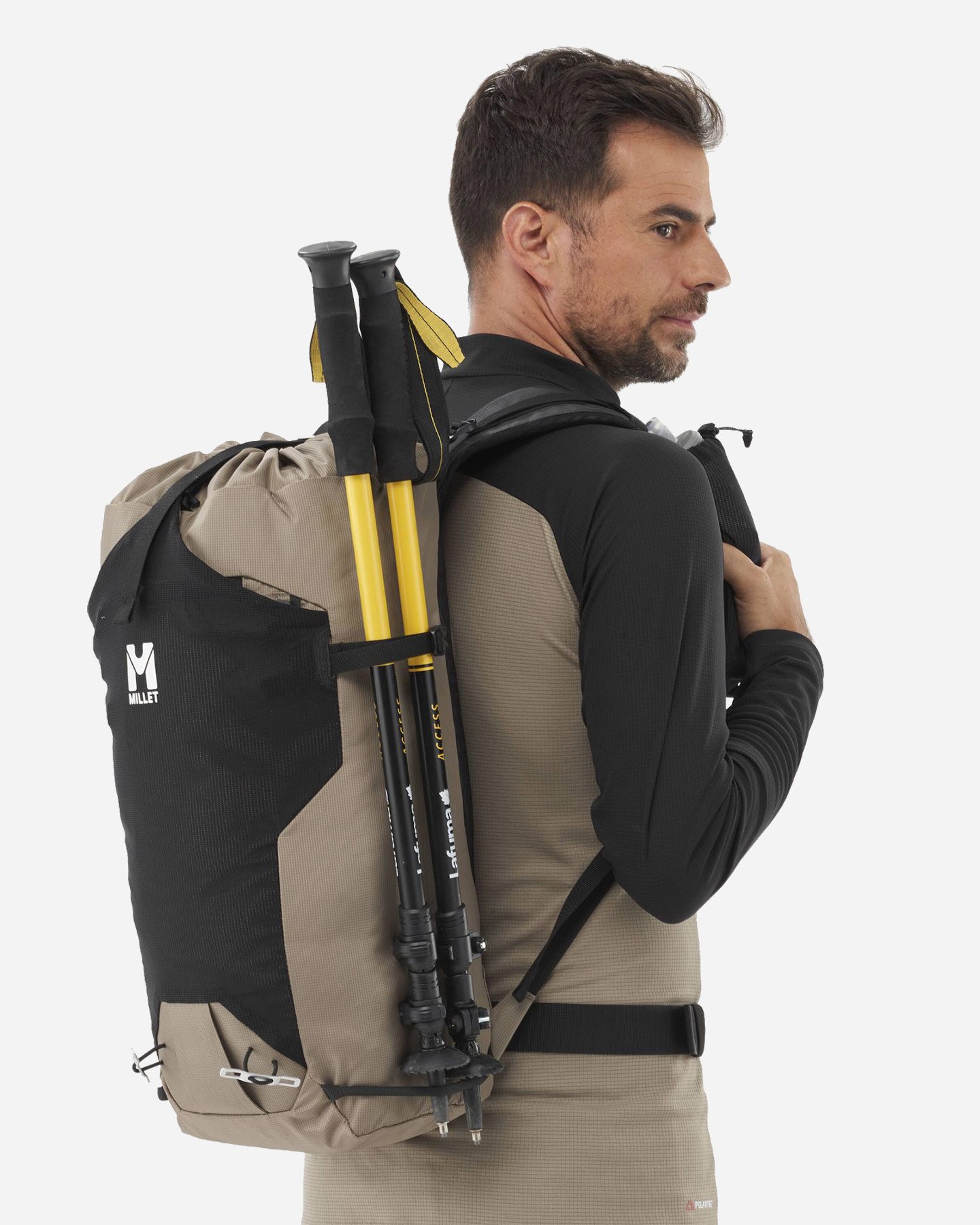 Zaino escursionismo MILLET MIXT 25+5  - Beige - 2 | Cisalfa Sport